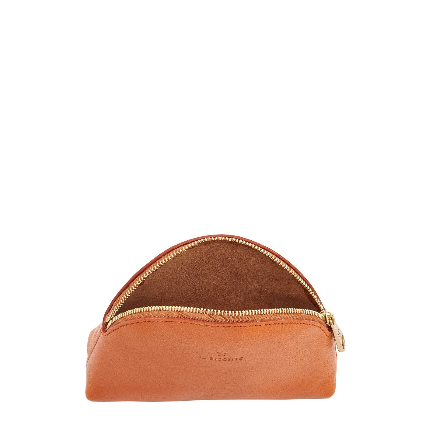 Il Bisonte Bigallo Pouch Clutch Karamell Vollleder