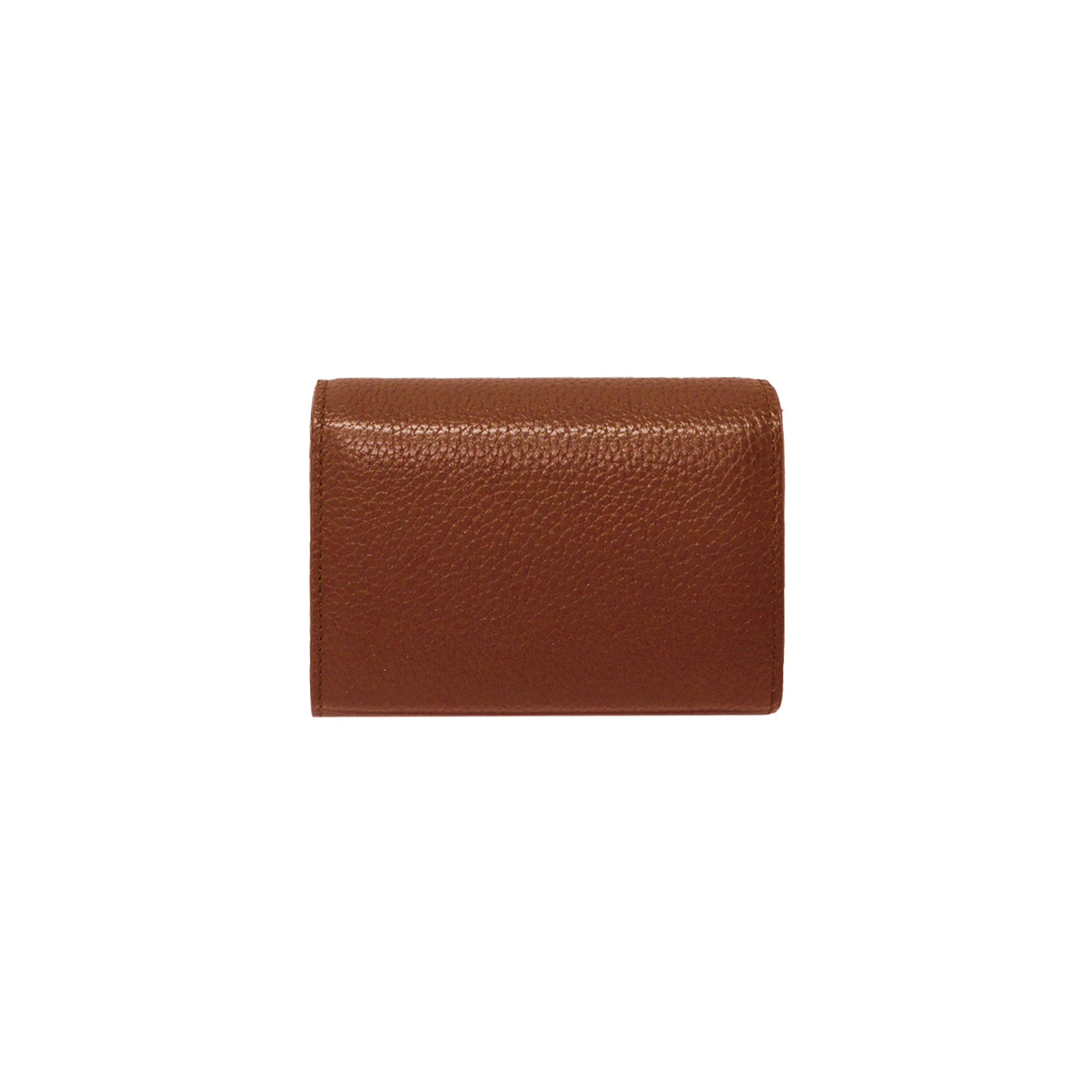 Lamarthe Ambre Kartenetui Cognac Vollleder Spaltleder