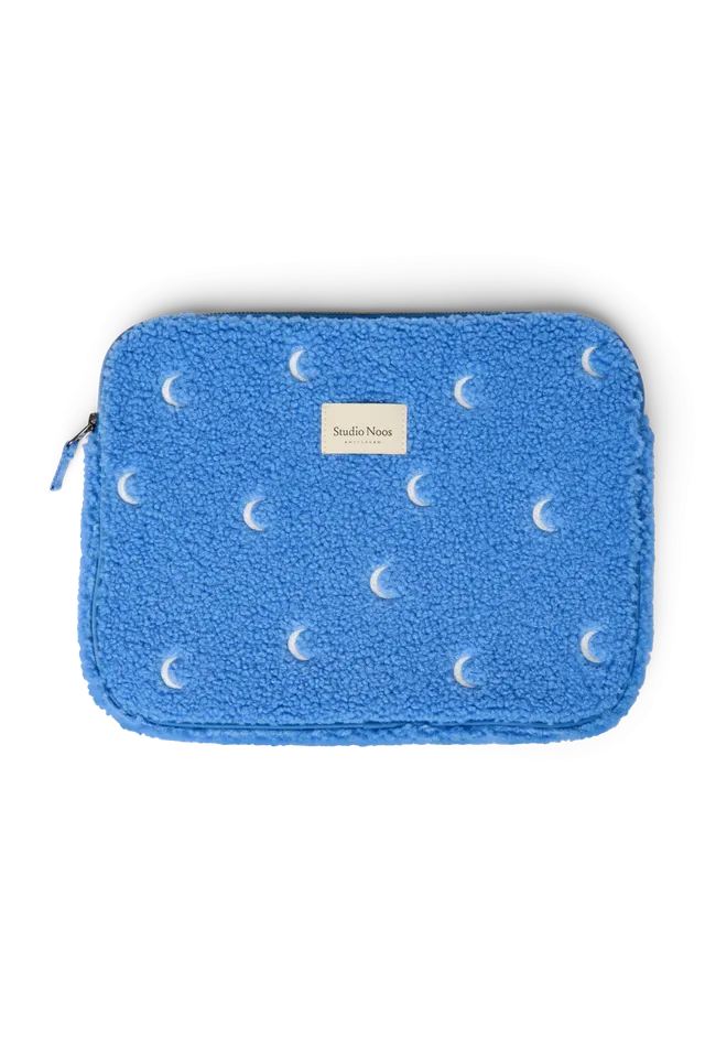 Studio Noos Teddy Laptop Sleeve 13 Zoll Light Blue