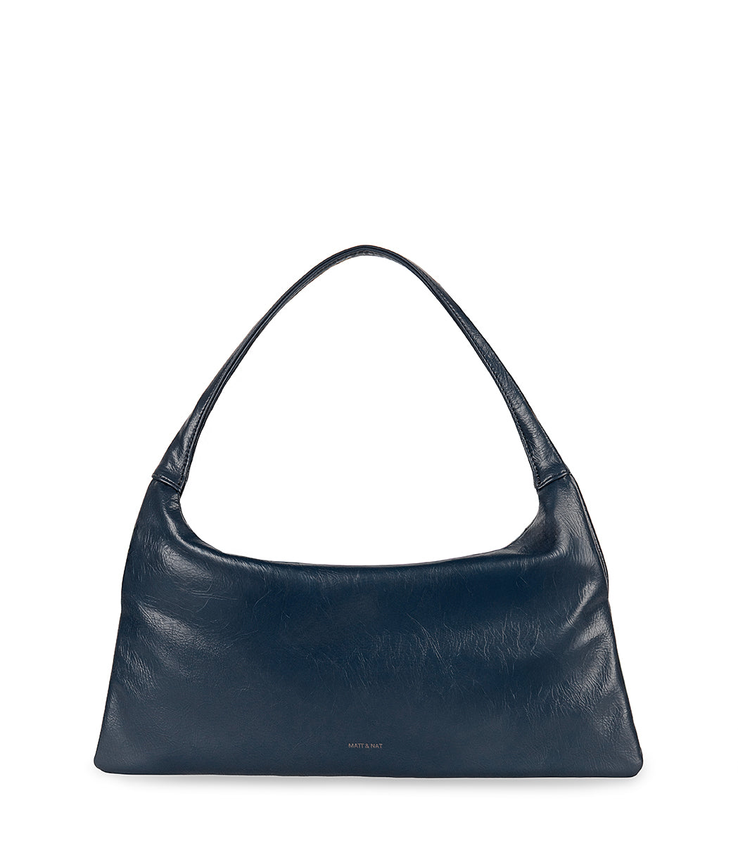 Matt & Nat Monique Theme Schultertasche Schwarz vegan