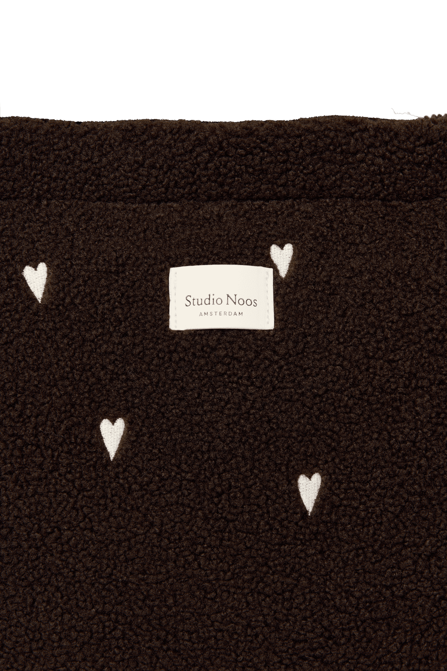 Studio Noos Teddy Diaper Bag Wickeltasche Chocolate Hearts Teddy