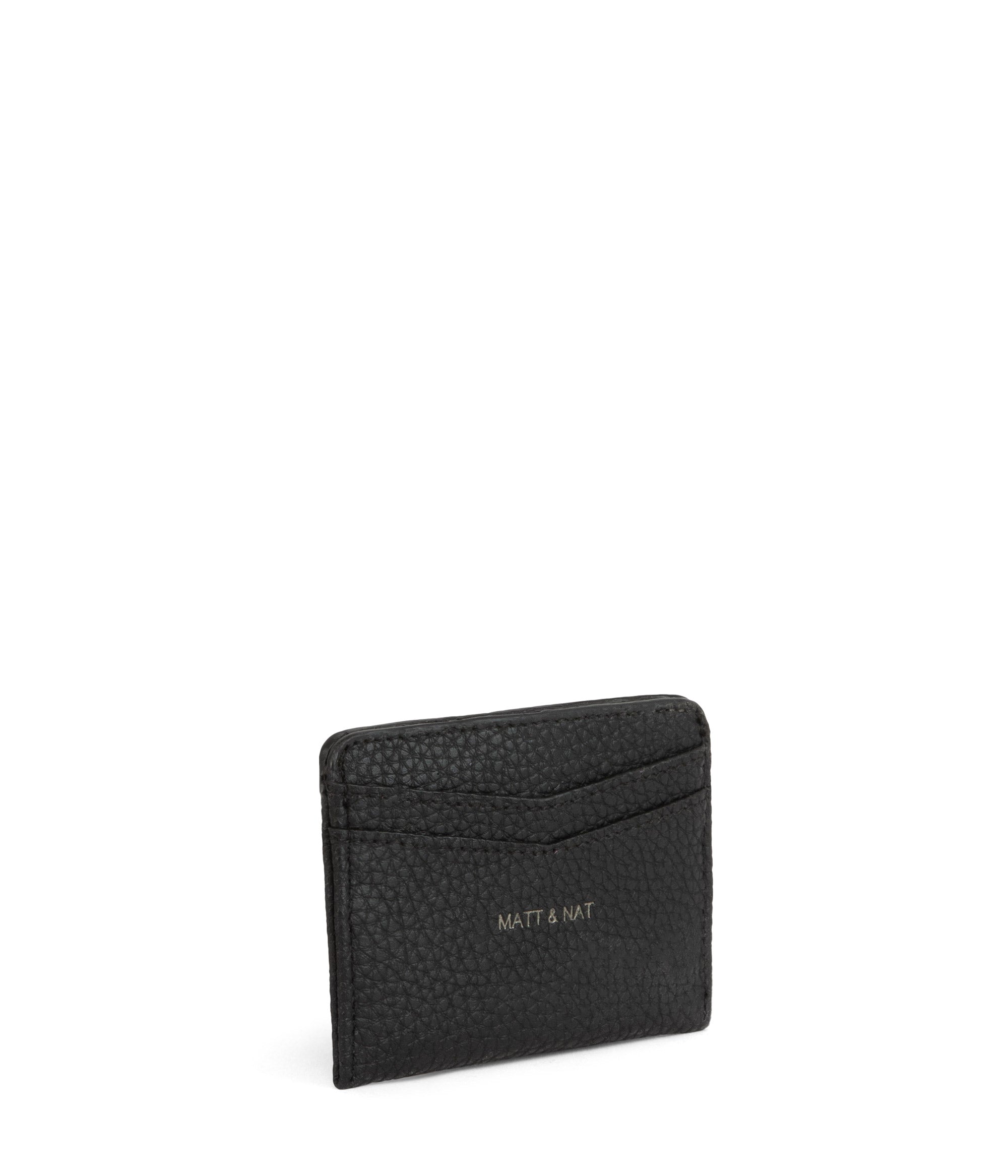 Matt & Nat Junya Purity Kartenetui Schwarz vegan