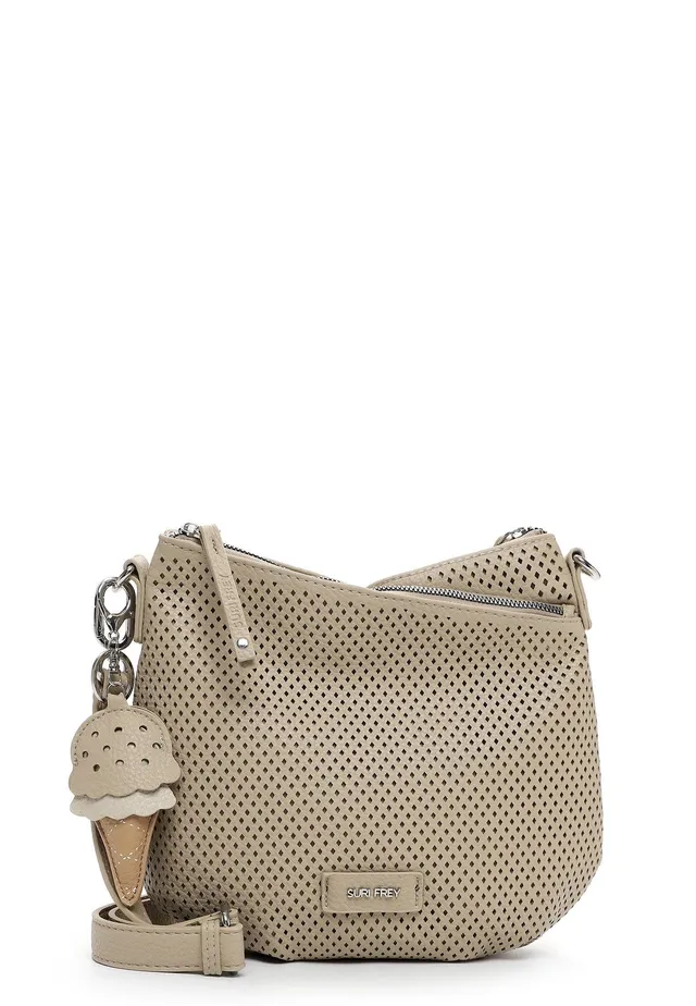 SURI FREY SFY Cilly Umhängetasche Beige 2 Fächer