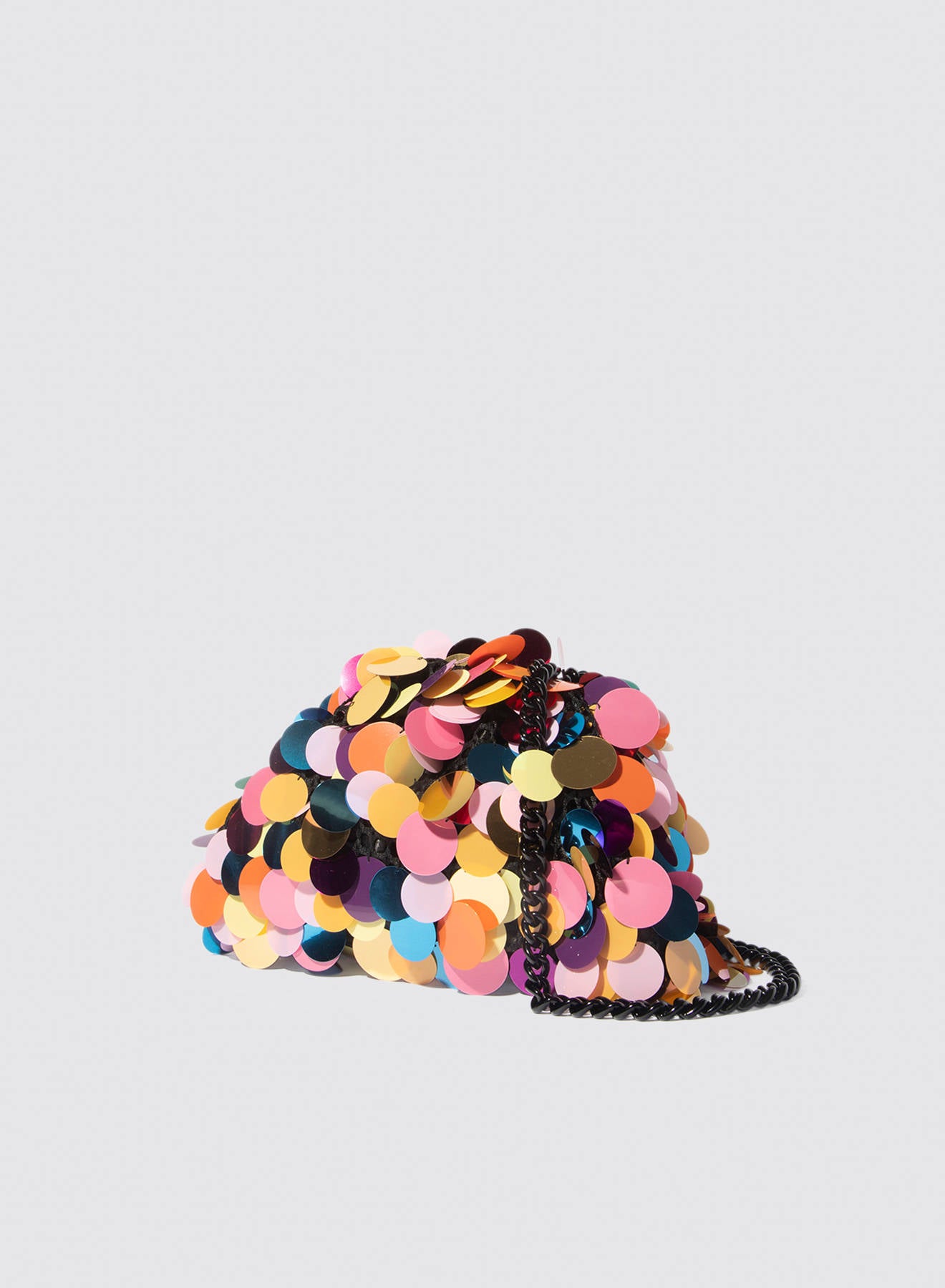Maria la Rosa Carnival Mini Clutch Pailletten Gold