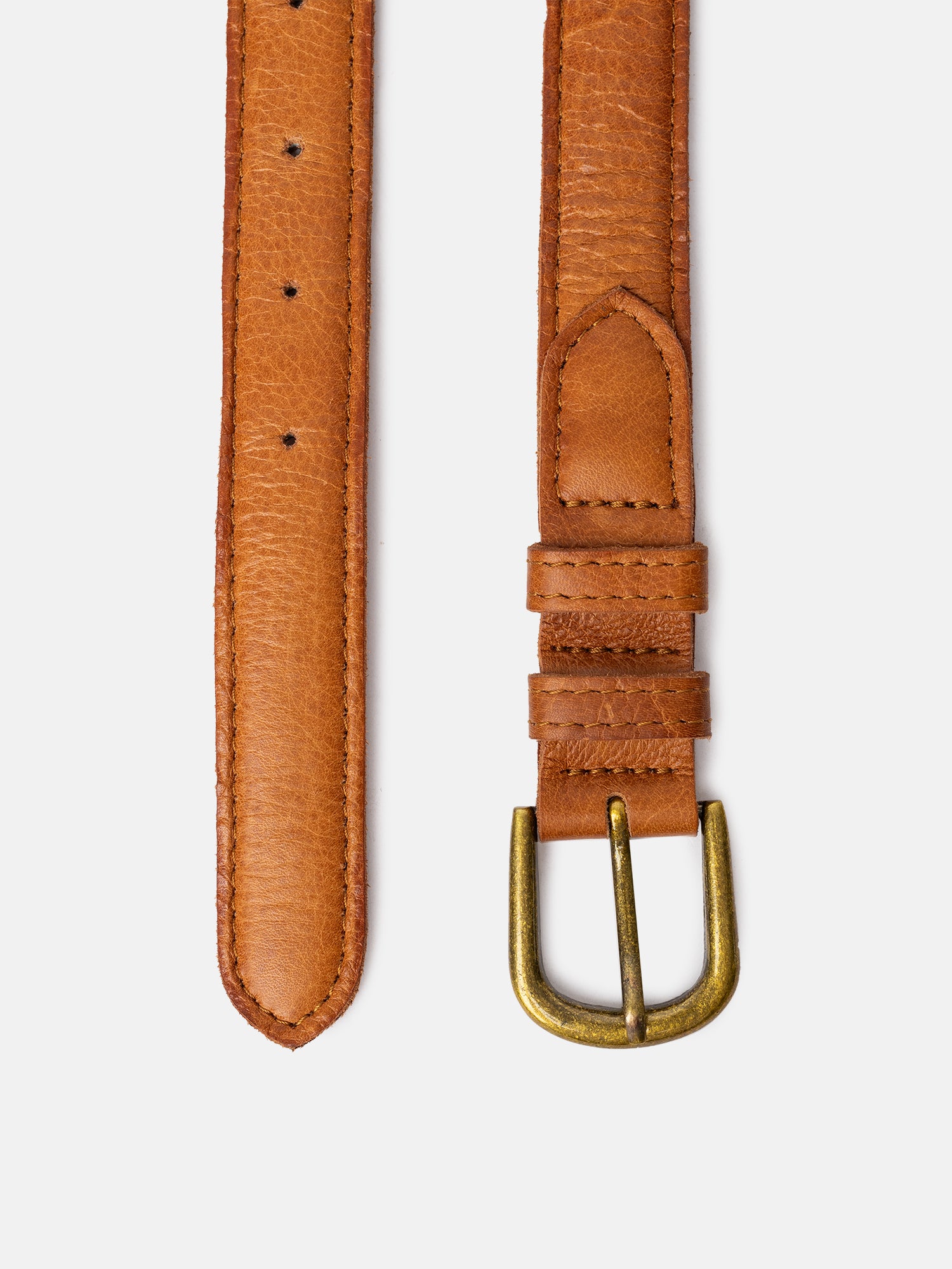 RE:DESIGNED Hyas 5569 Gürtel Burned Tan Leder