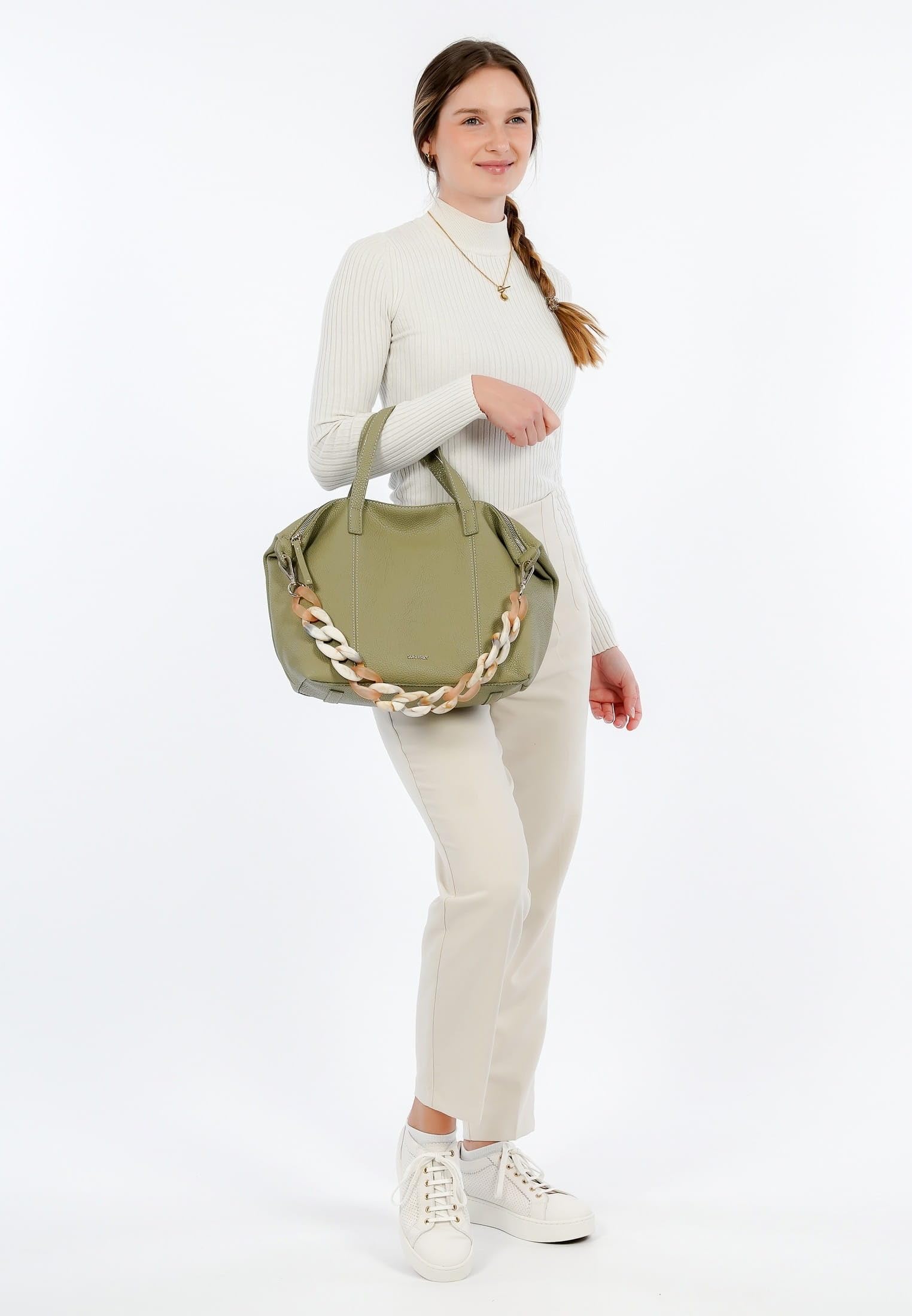 SURI FREY Candy 13583 Shopper khaki vegan Uni
