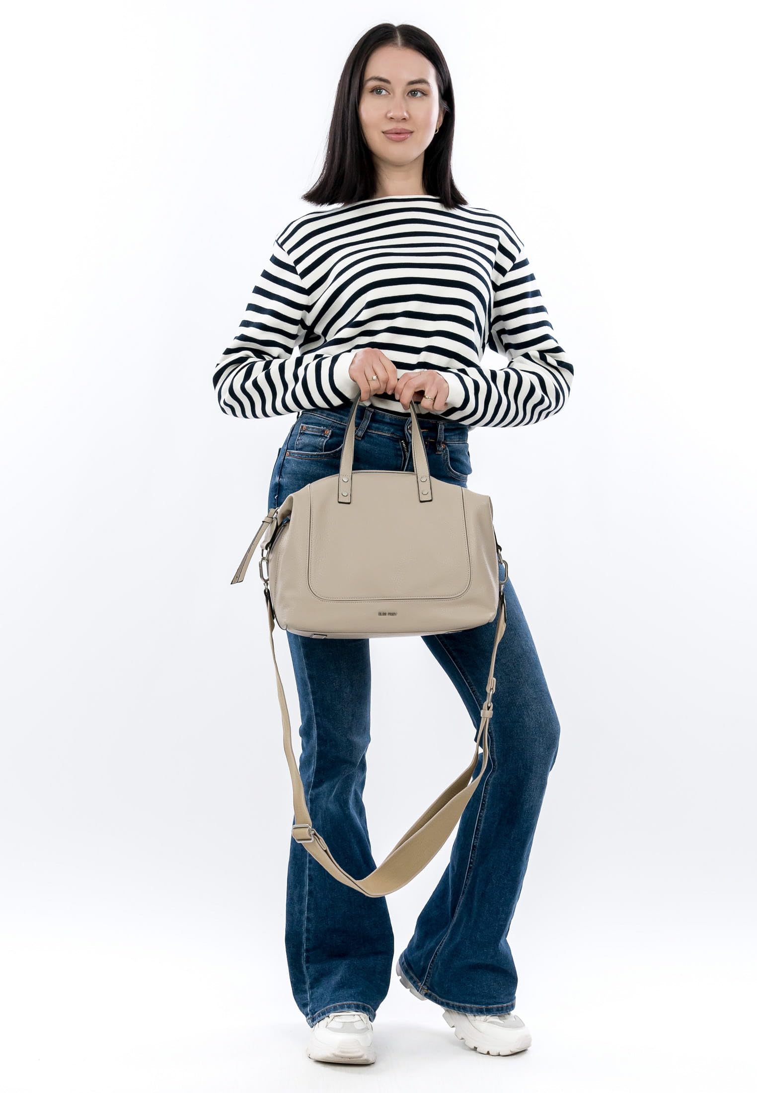 SURI FREY Kimberly Cityshopper M Shopper Beige groß