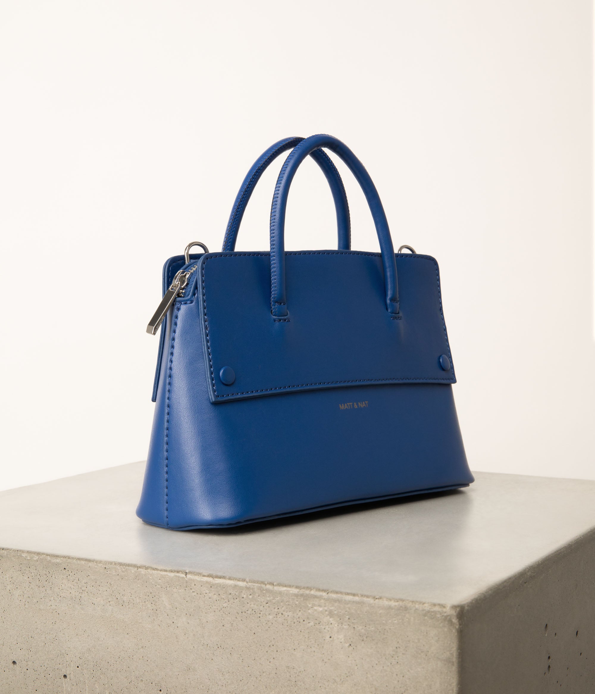 Matt & Nat Silva SM Satchel Schwarz Apfel vegan