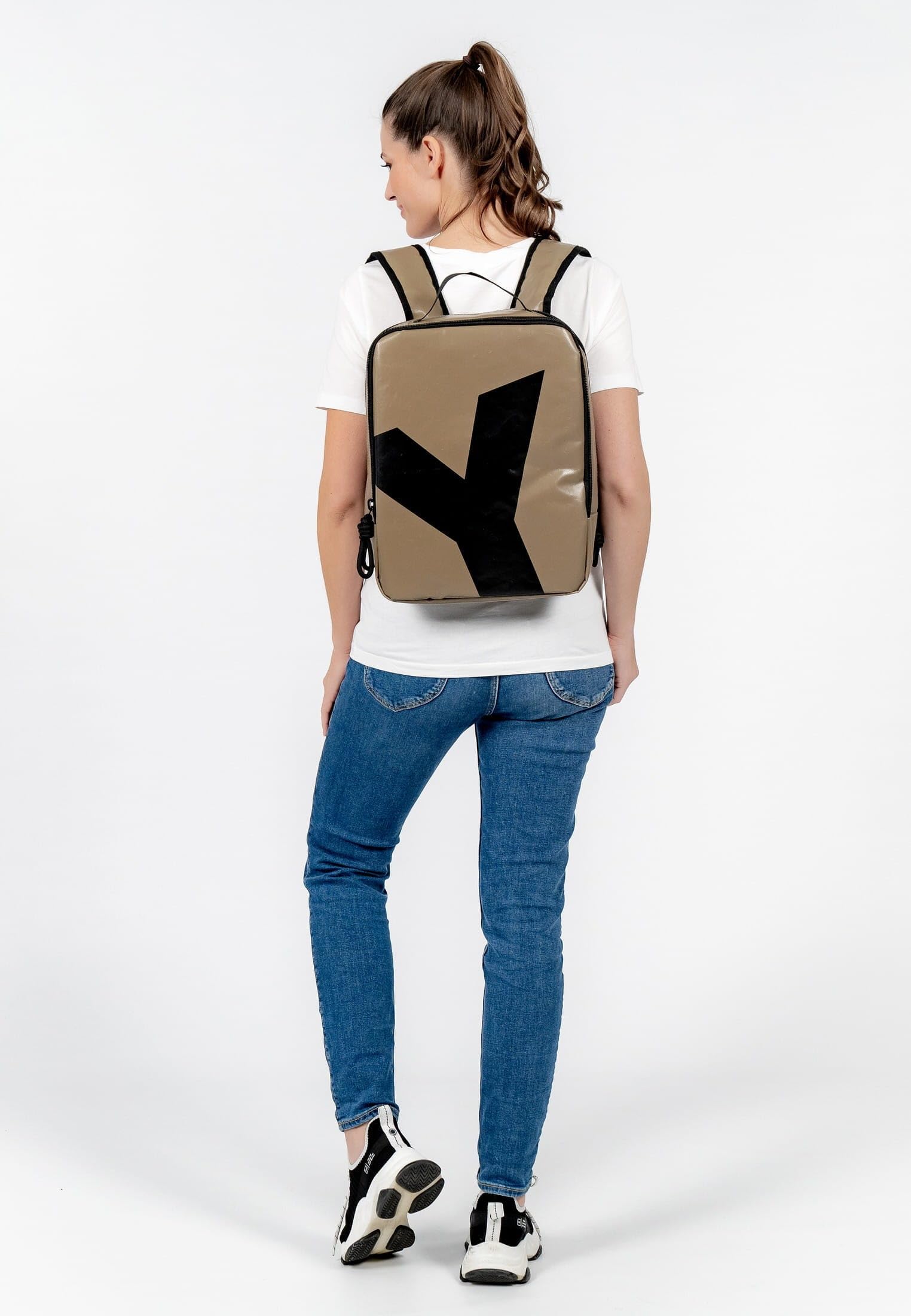 SURI FREY Jessey Plane Rucksack Khaki mit Laptopfach