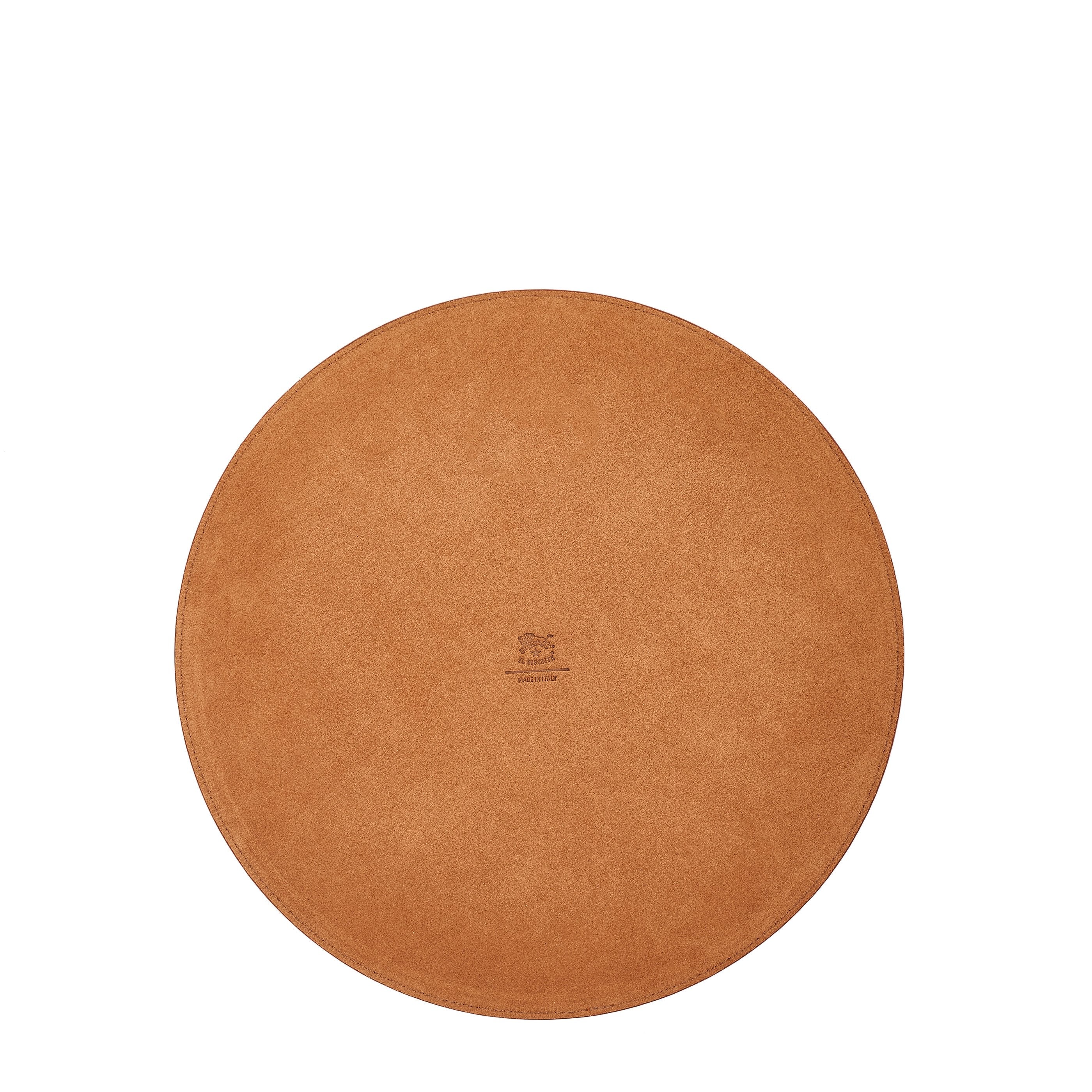 Il Bisonte Mousepad Leder Caramel Schreibtisch