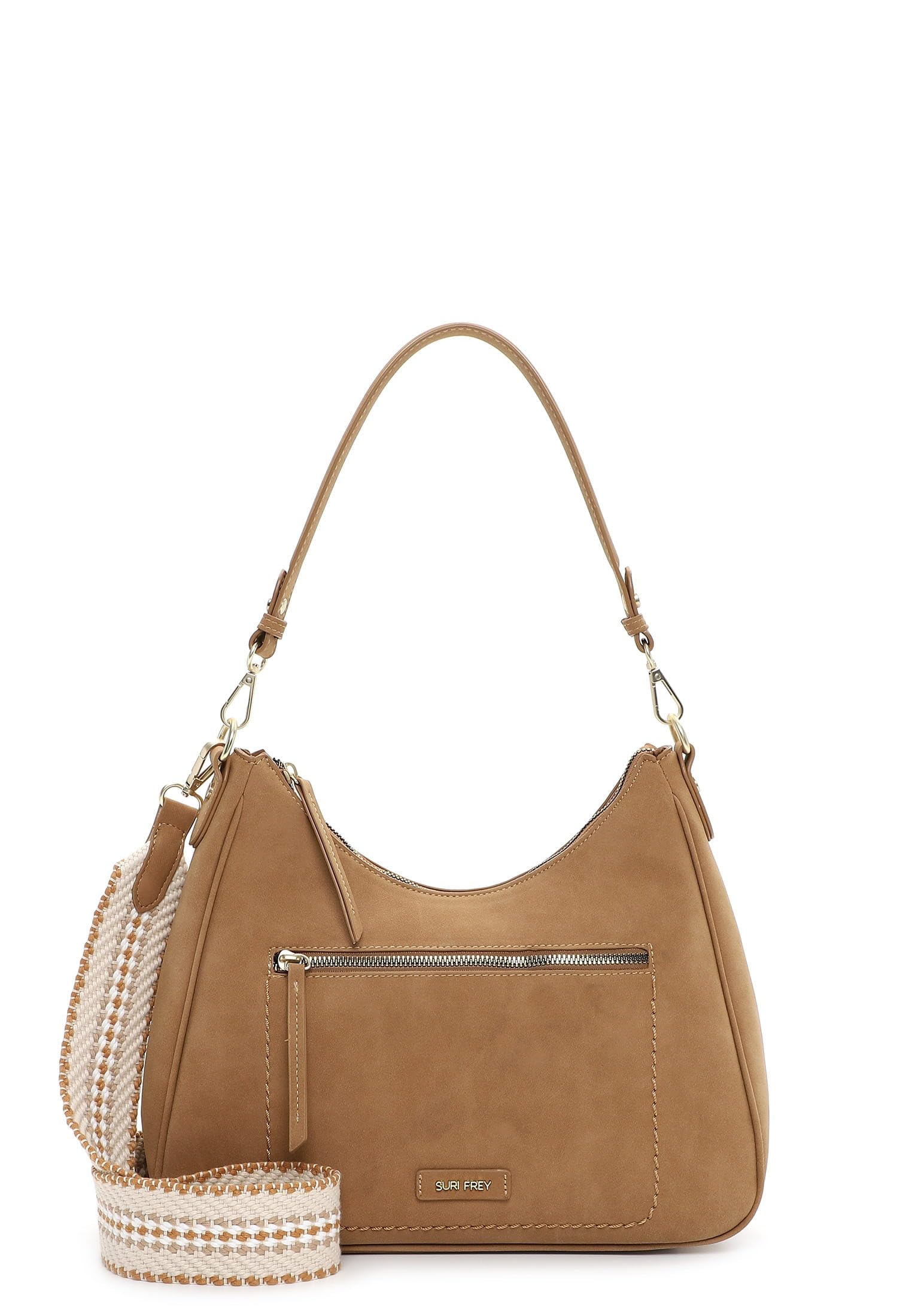 SURI FREY SFY Christy 16973 Beutel Sand Velouroptik