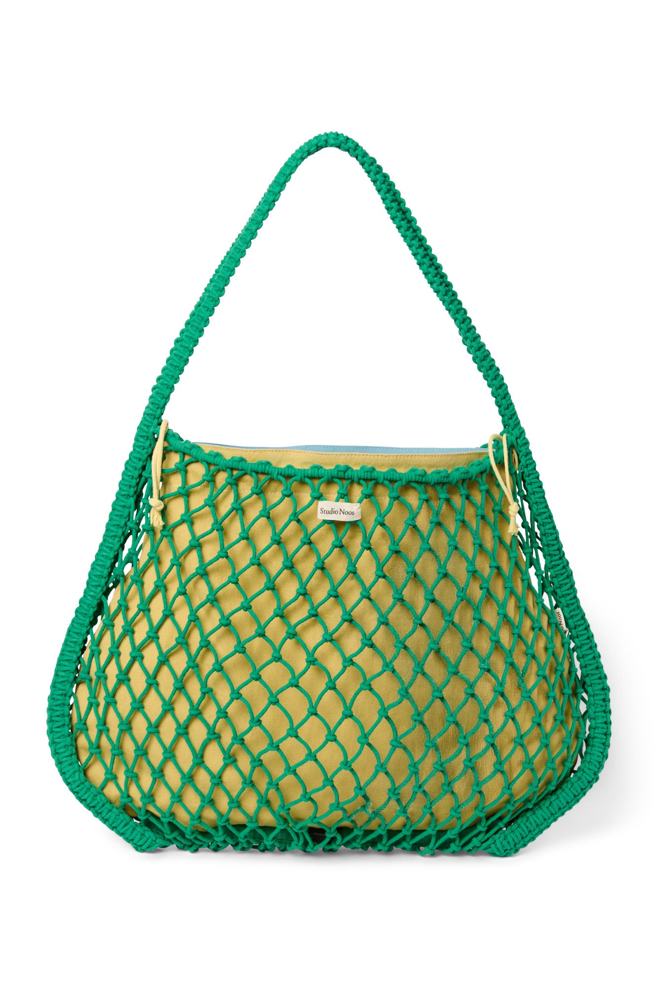 Studio Noos Macrame Mom Bag Wickeltasche Grün Wende-Einsatz