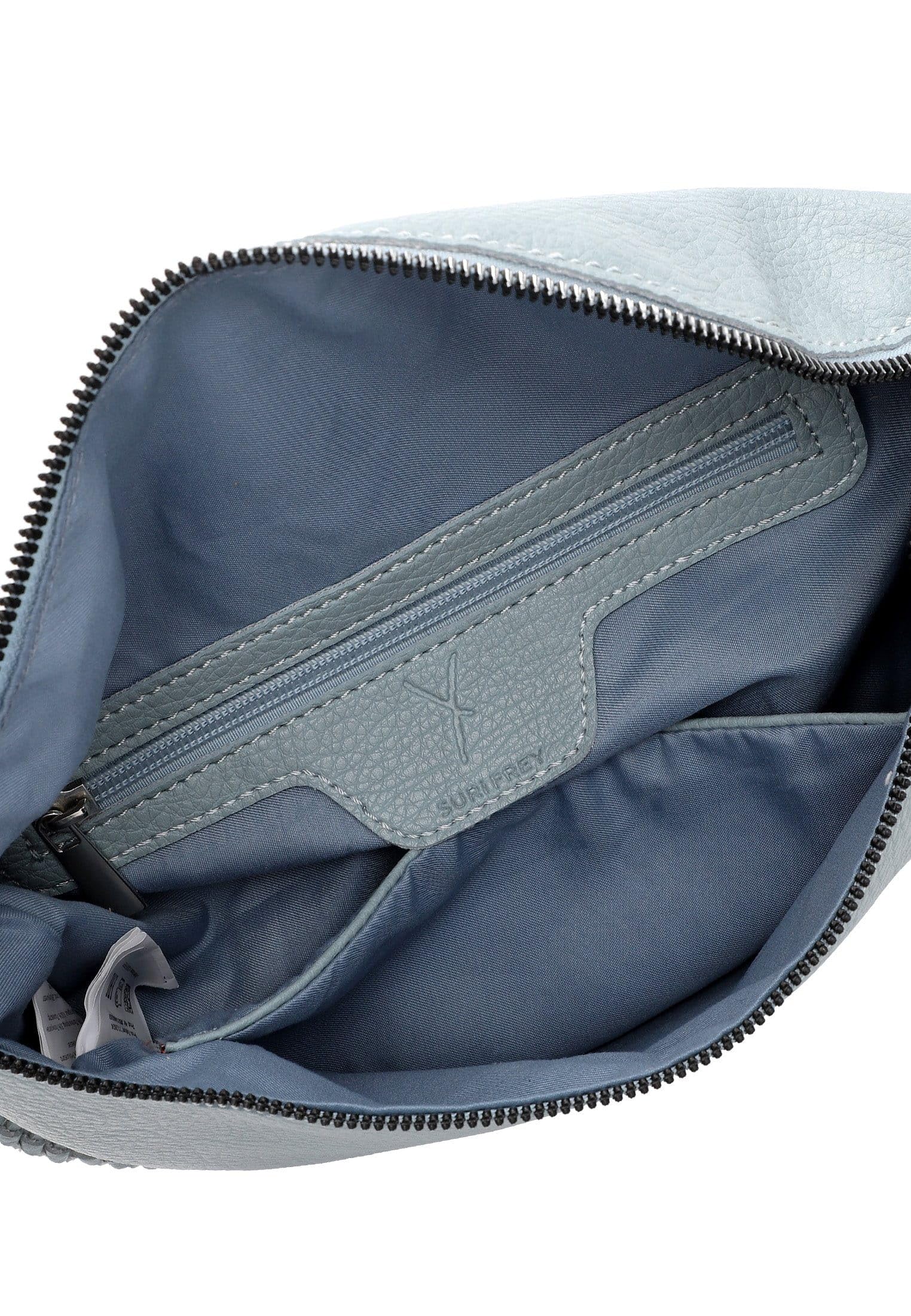SURI FREY Franzy Handbag Zipper Schultertasche Crystal Blue