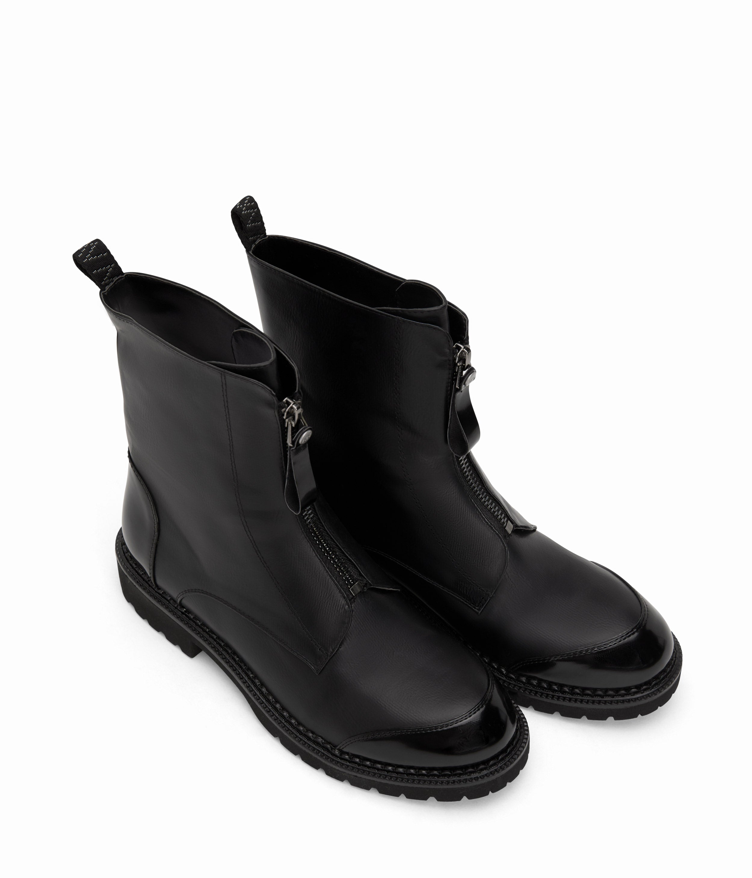 Matt & Nat Jasmin Combat Boots schwarz vegan 36-41