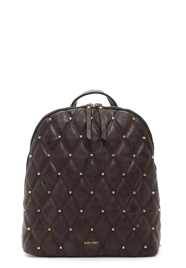 SURI FREY Corey Backpack M Rucksack Braun A4