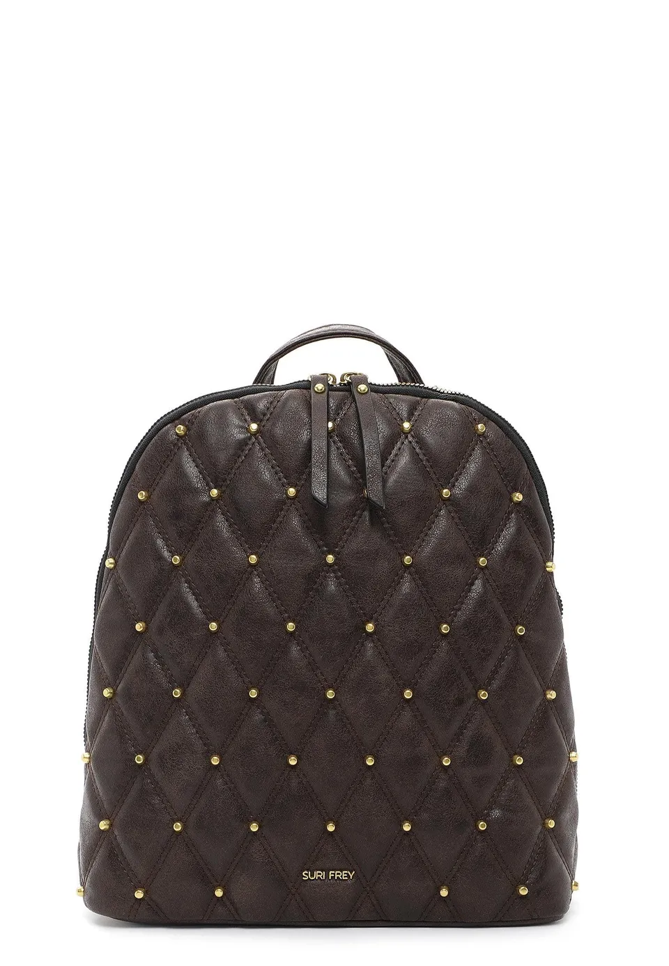 SURI FREY Corey Backpack M Rucksack Braun A4