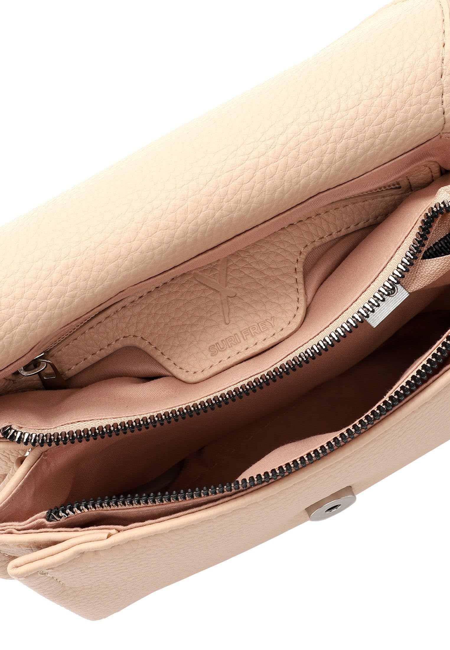 SURI FREY Hanny Crossbody Bag Umhängetasche Pink Salt Klappe