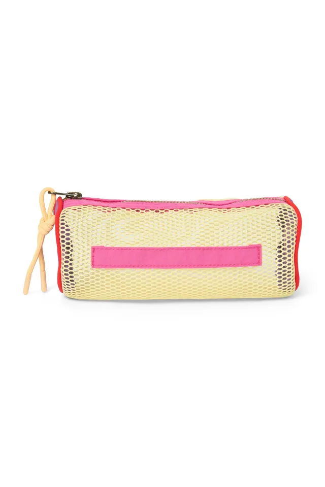 Studio Noos Patchwork Pencil Case Bright Pink