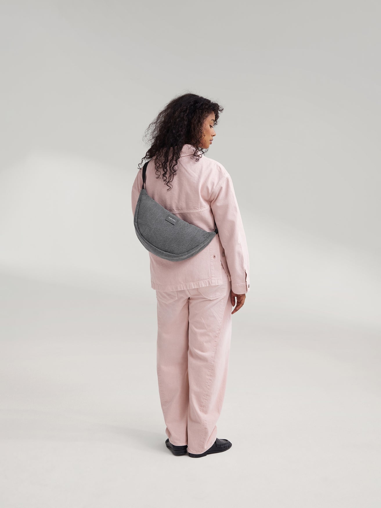 Studio Noos Denim Adult Bauchtasche Grau Gürteltasche