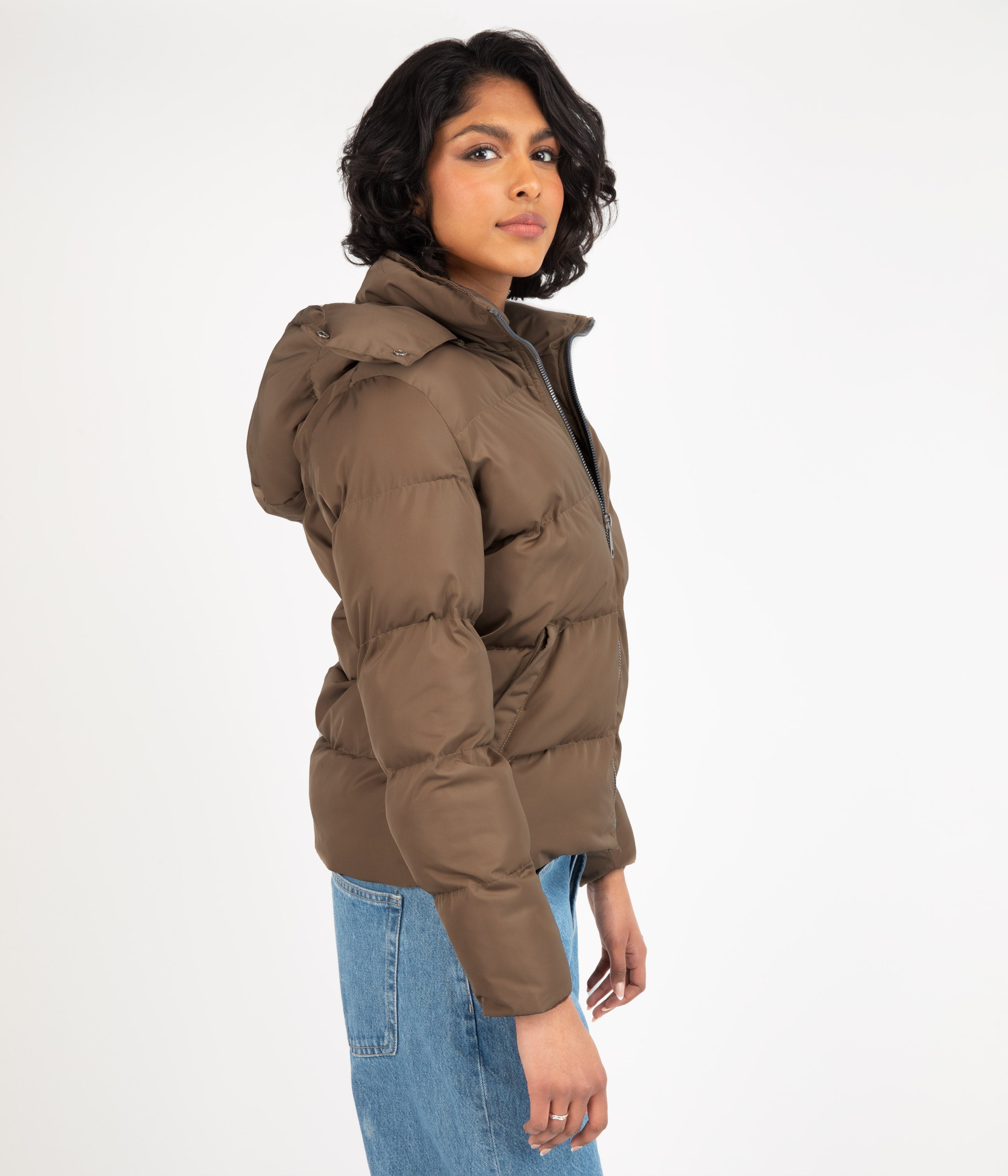 Matt & Nat Linz Steppjacke Schwarz recycelt