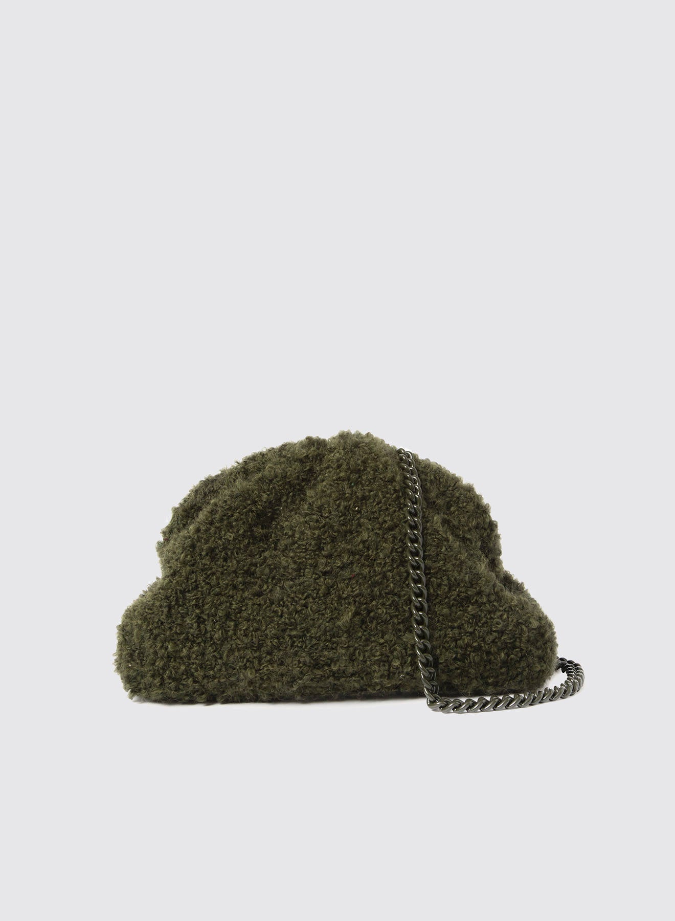 Maria la Rosa Burgeois Game Bag Clutch Bouclé OS