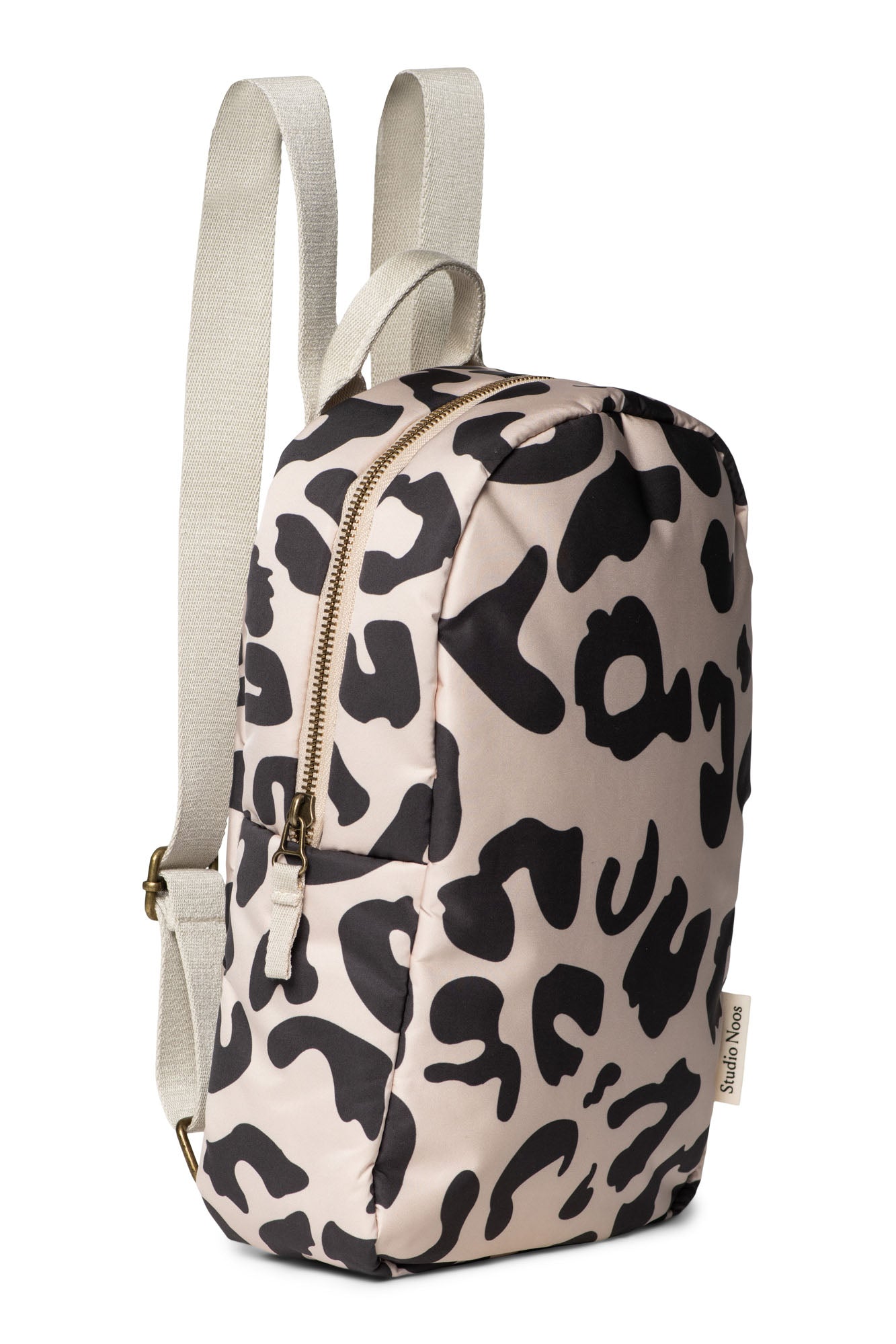 Studio Noos Puffy Mini Rucksack Holy Cow Schwarz