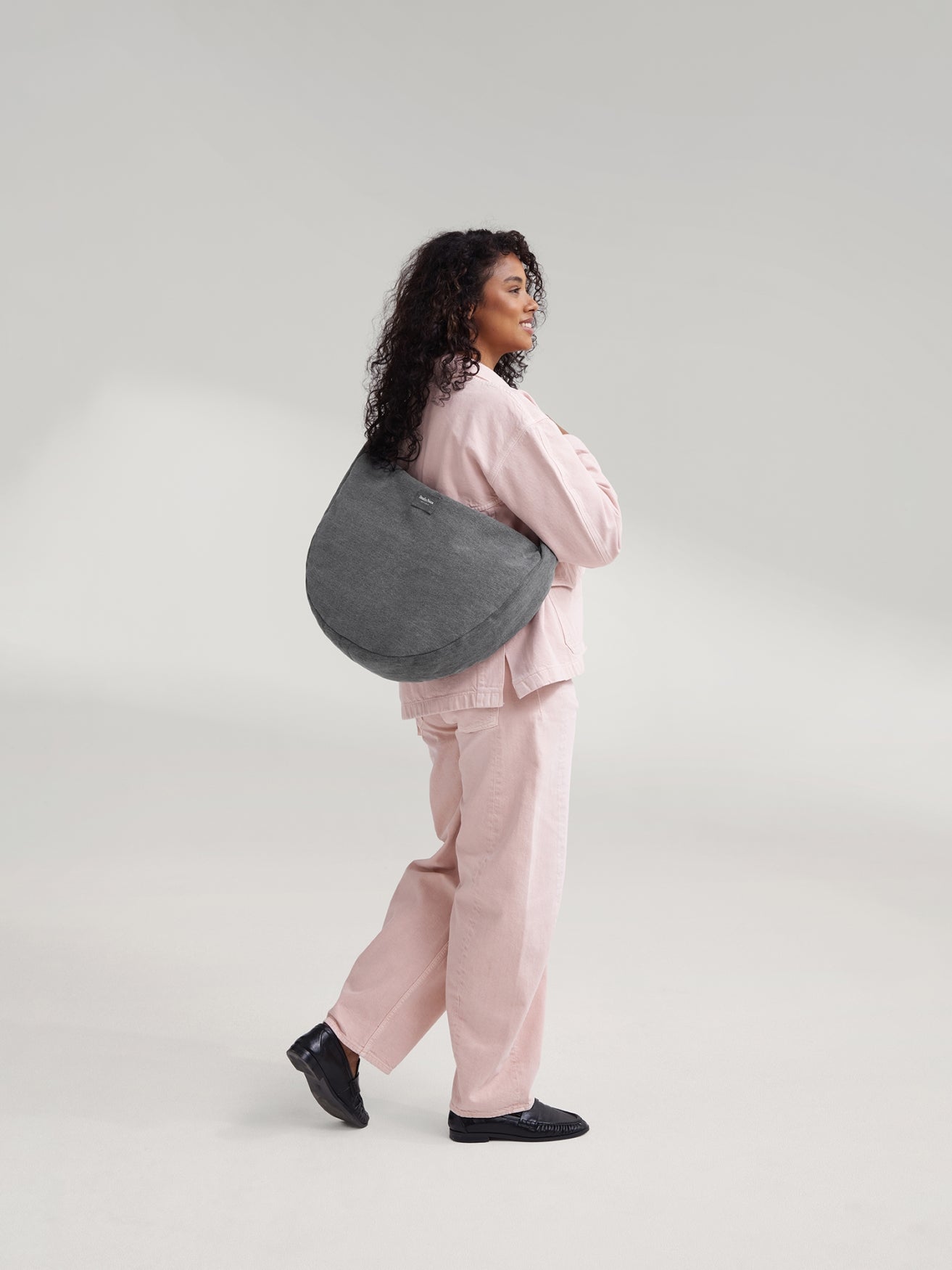 Studio Noos Denim Cross Body Umhängetasche Grey Denim