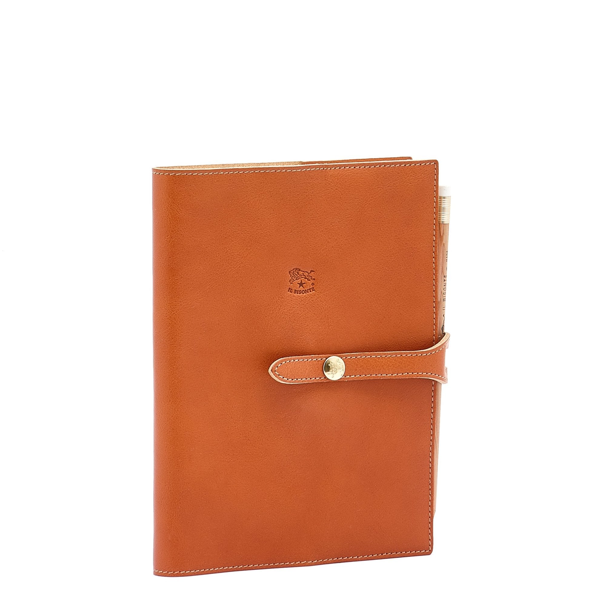 Il Bisonte Notizbuch Vollleder Caramello
