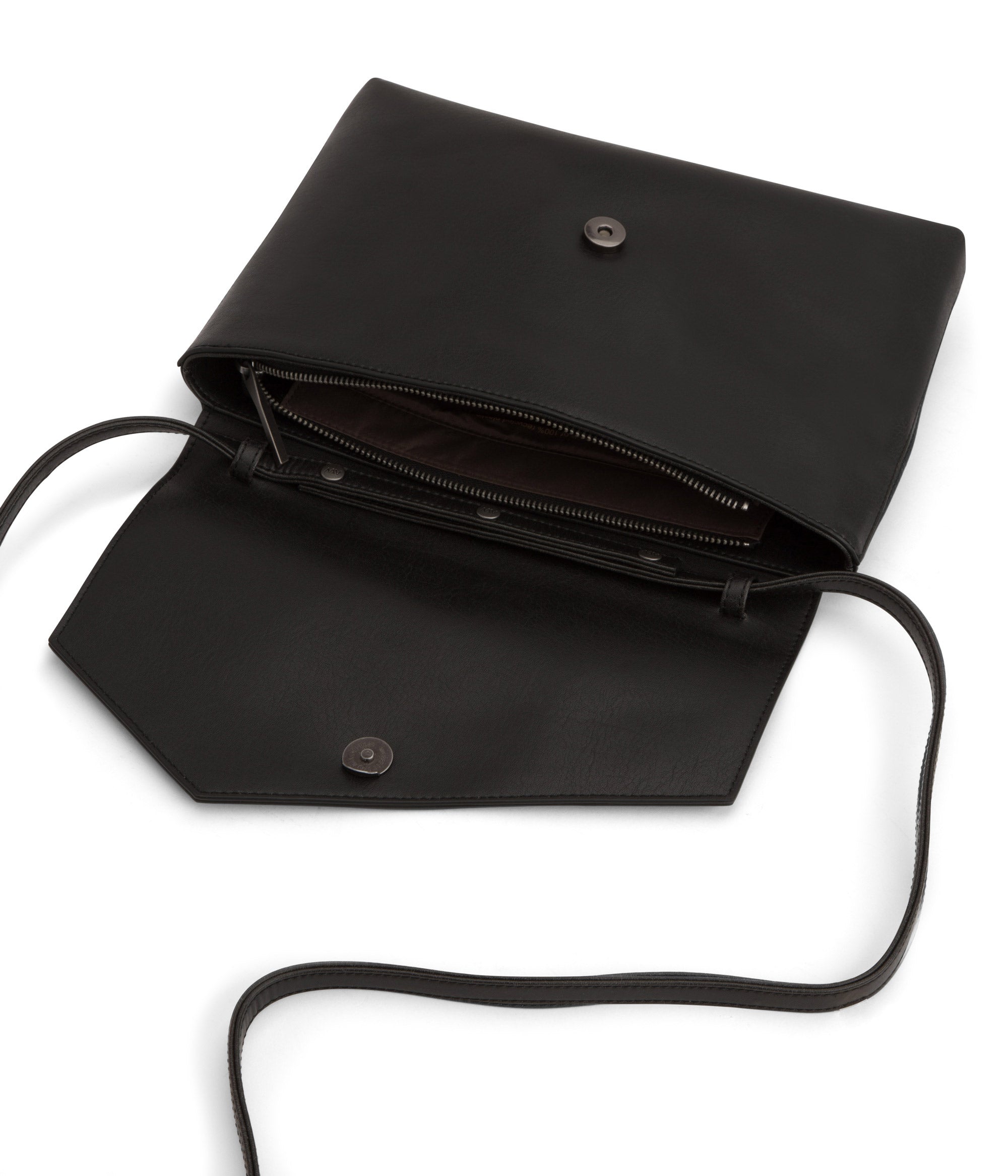 Matt & Nat Vintage Riya Clutch Schwarz abnehmbar