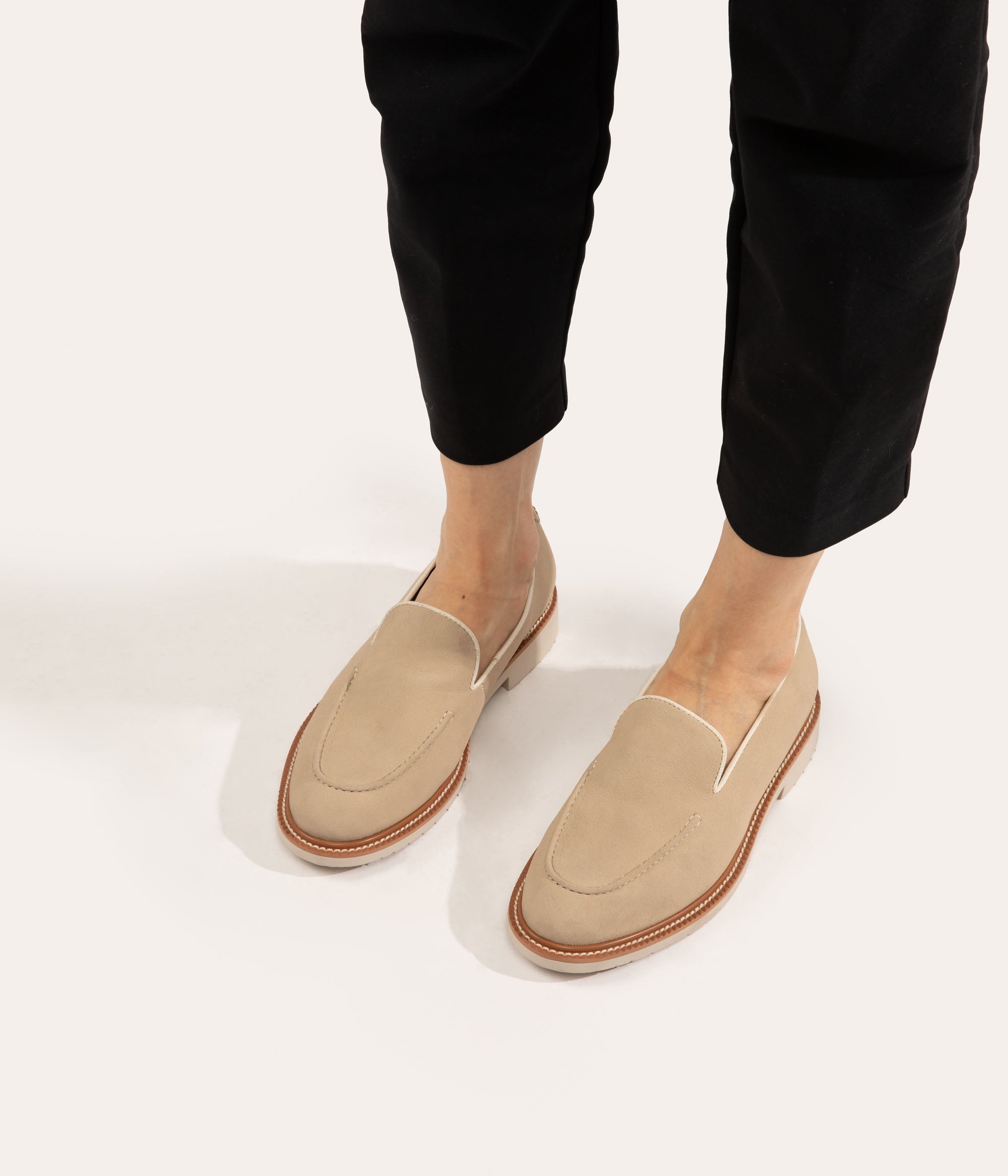 Matt & Nat Laj Loafer Green Natural vegan Gr. 38