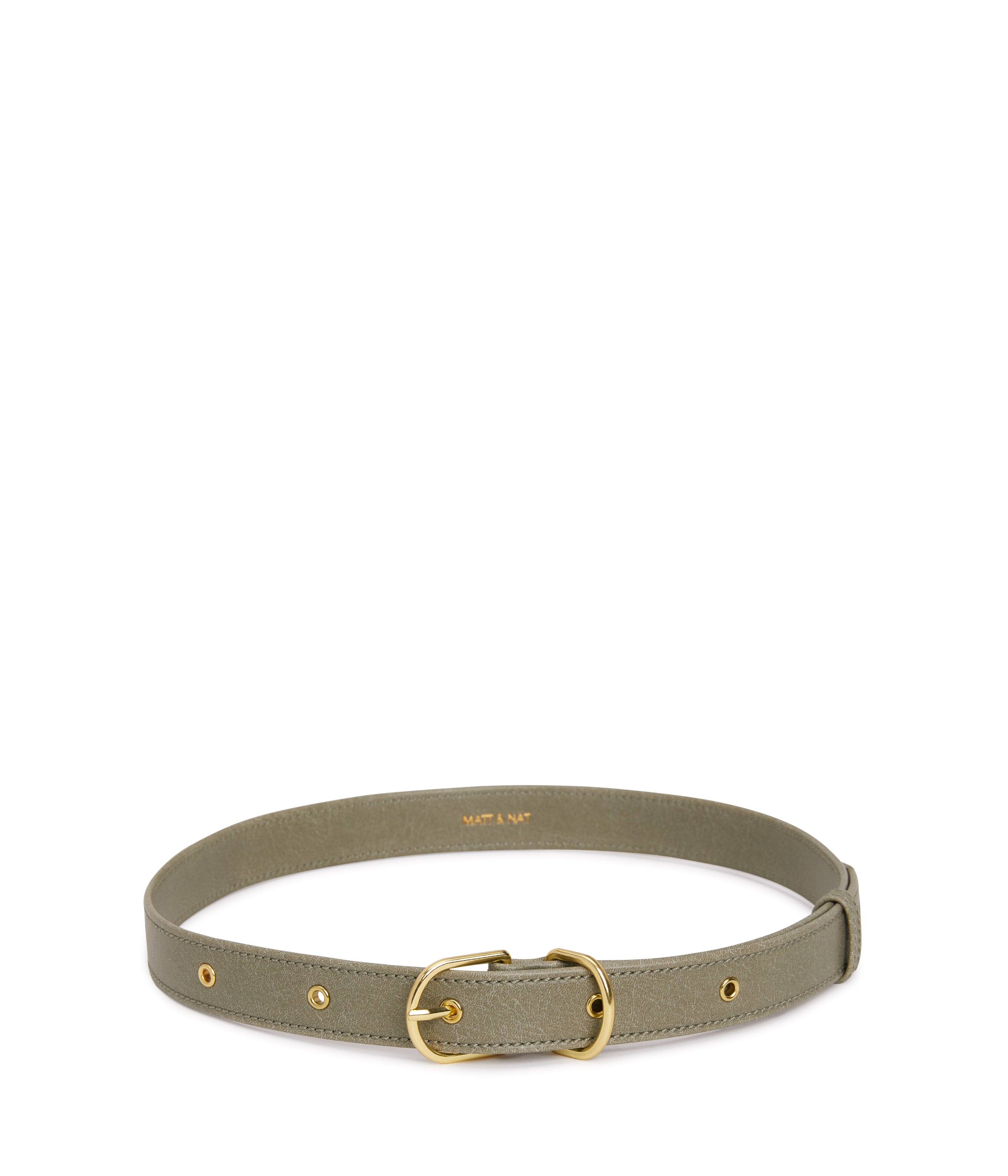 Matt & Nat Paro Purity Gürtel Schwarz vegan D-Ring