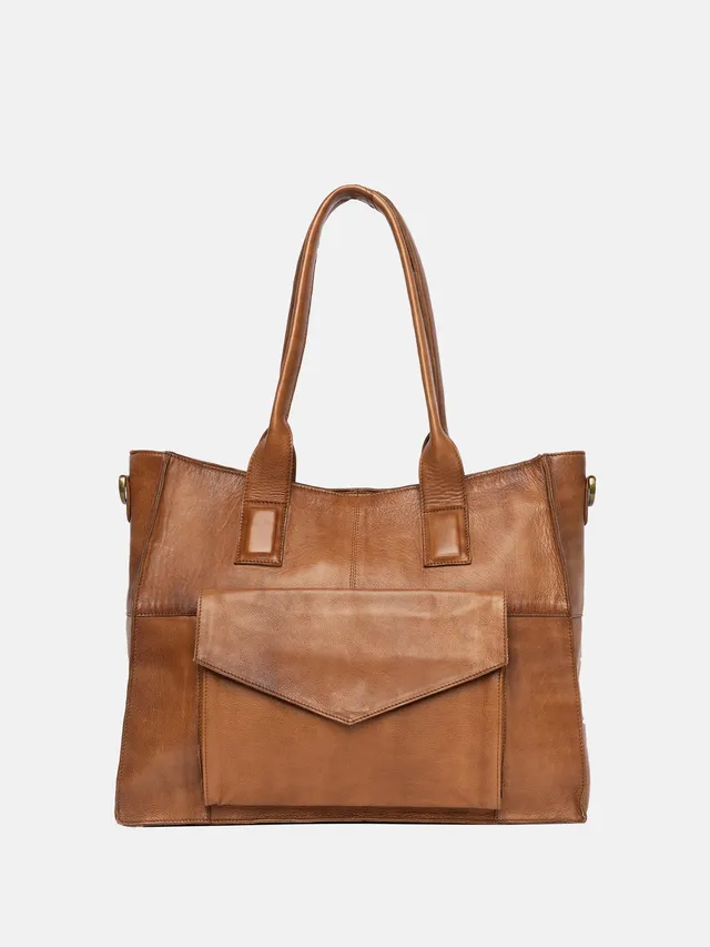 RE:DESIGNED Otilia 5129 Umhängetasche Walnut Leder