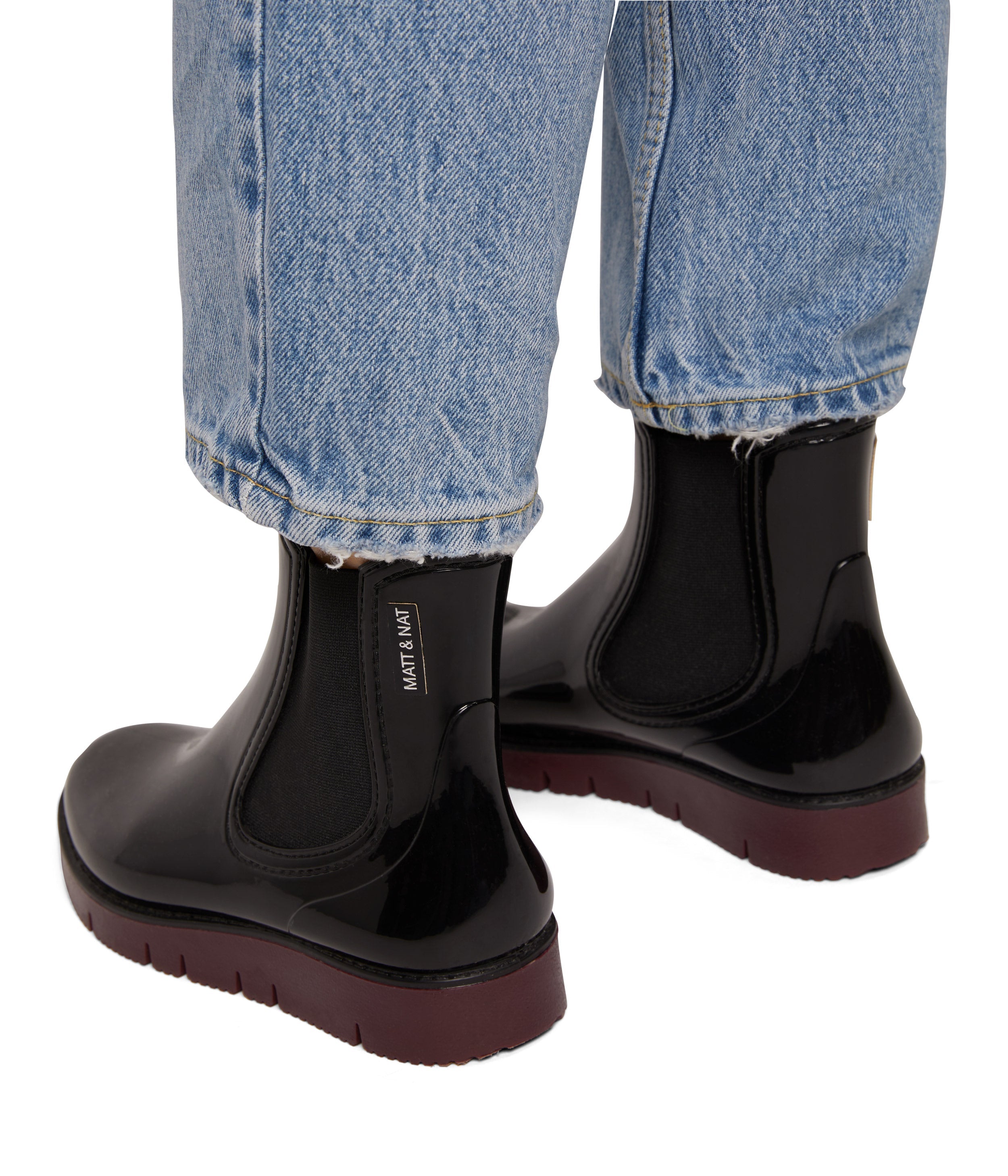 Matt & Nat Chelz Regenstiefel Schwarz wasserdicht