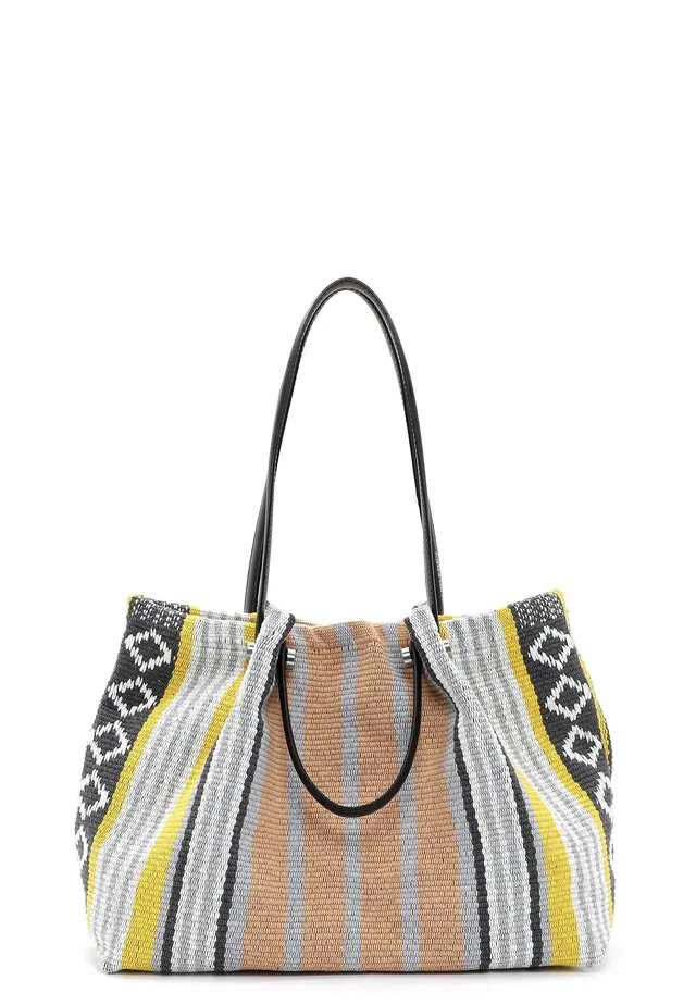 SURI FREY Elly 13790 Shopper Gelb Baumwolle