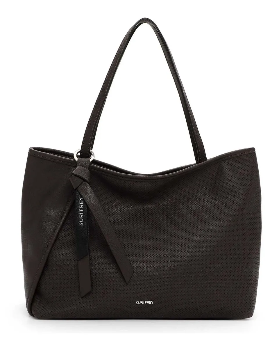 SURI FREY SFY Macy Cityshopper M Shopper Braun Perforation