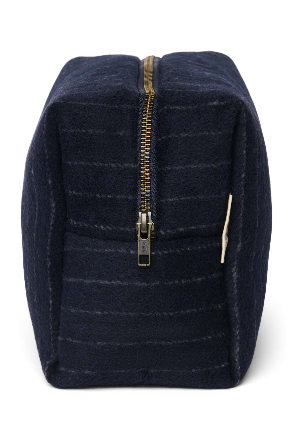 Studio Noos Flannel Chalkstripe Kulturtasche Dark Blue