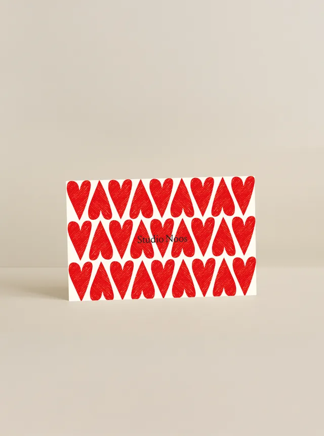 Studio Noos Giftnote Geschenkkarte Off White Papier
