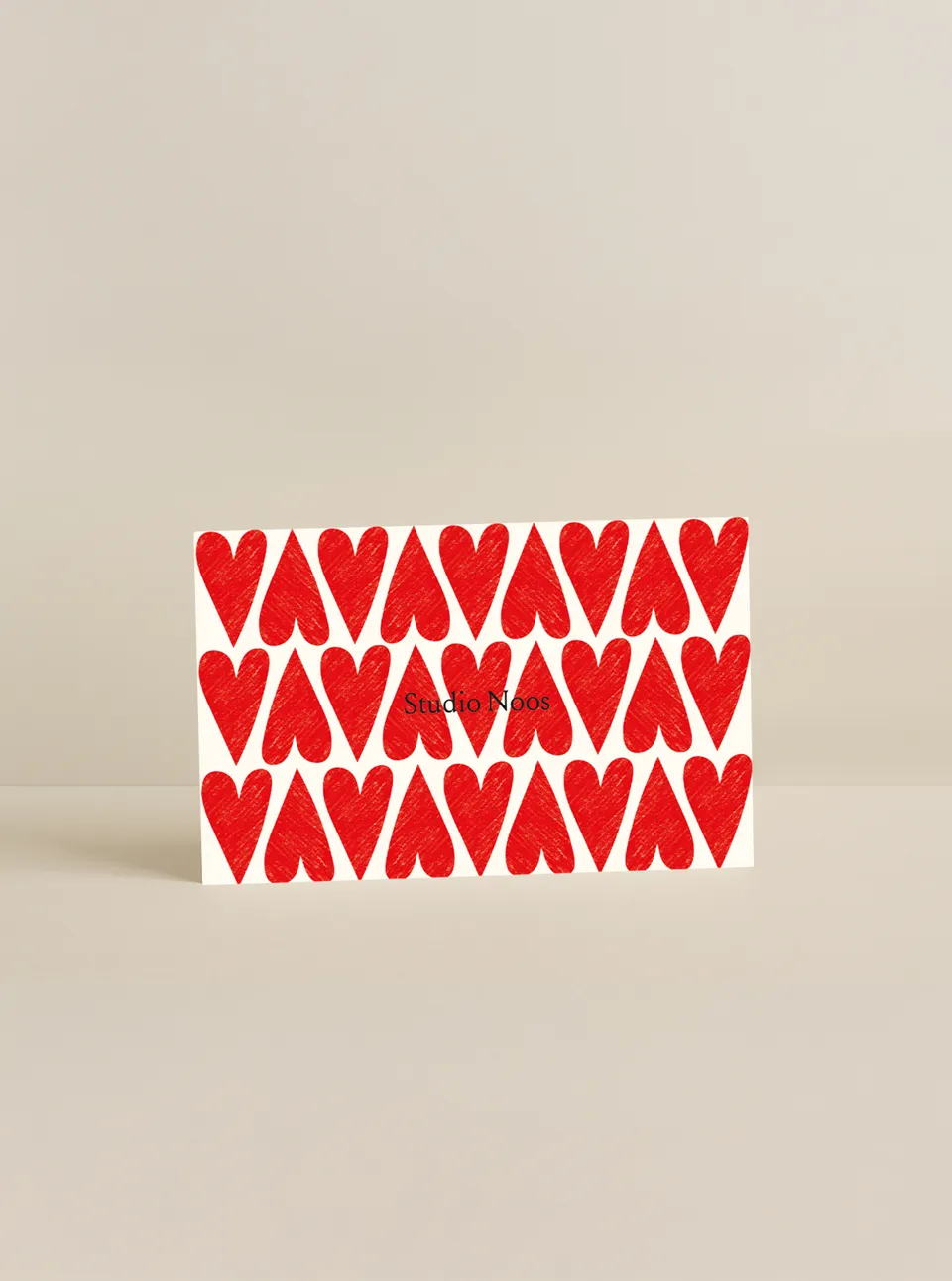Studio Noos Giftnote Geschenkkarte Off White Papier