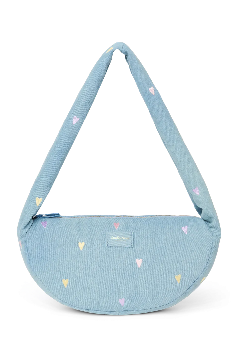 Studio Noos Denim Mini Crossbody Tasche Hellblau