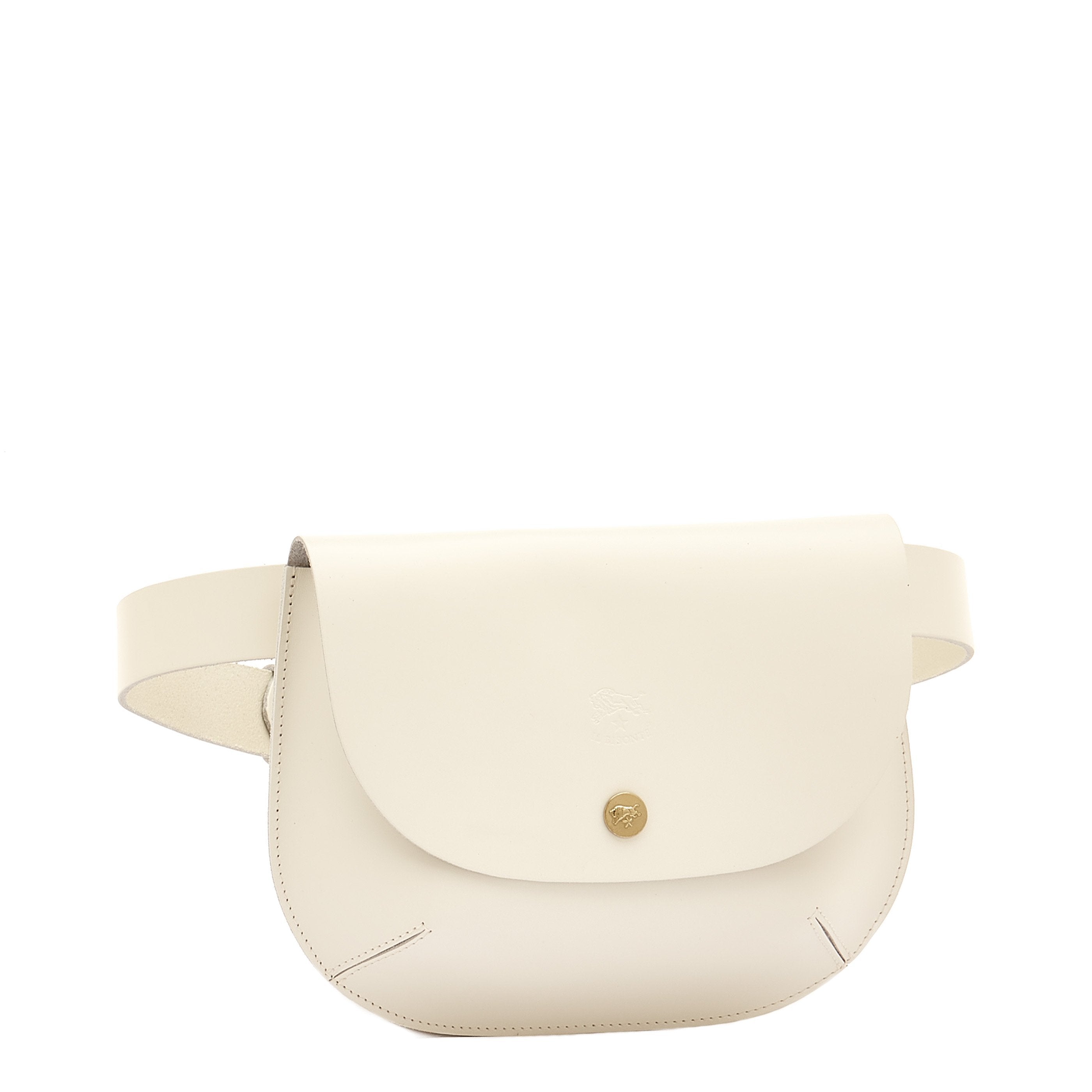 Il Bisonte Parione Gürteltasche Vollleder latte
