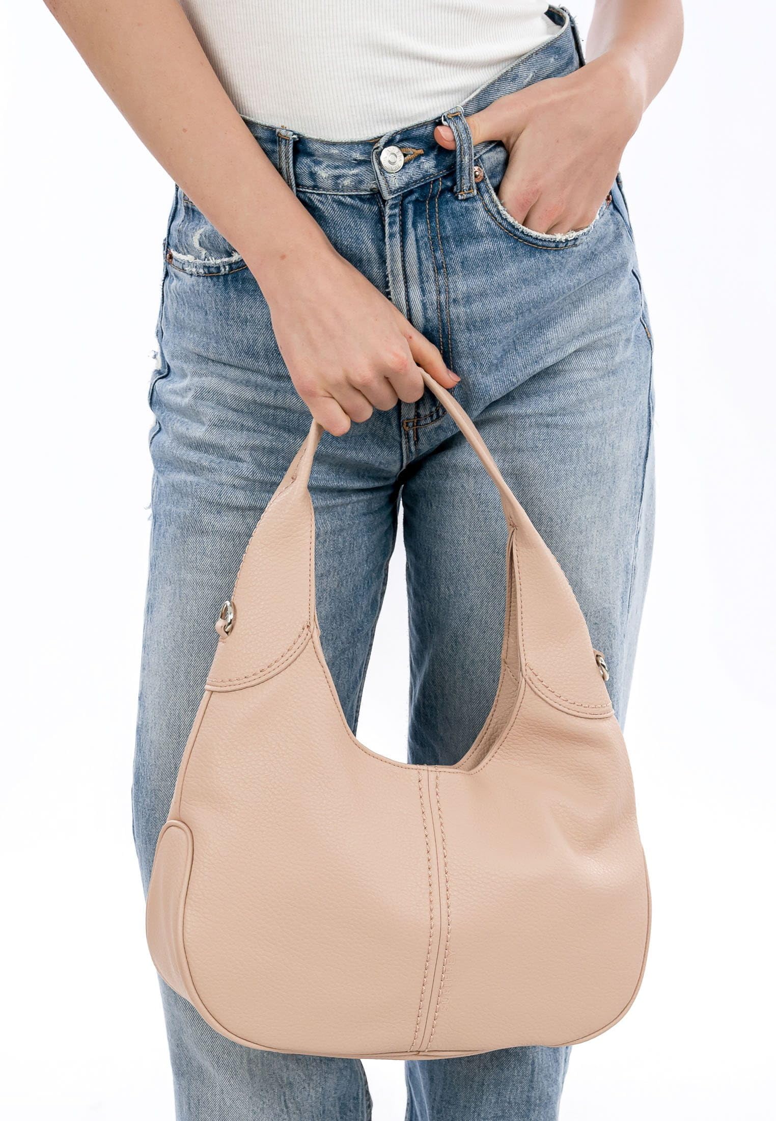 SURI FREY Nessy Shoulderbag L Schultertasche Pink Salt