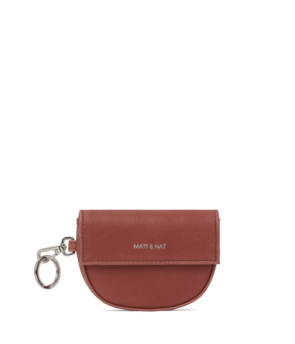 Matt & Nat Rego Vintage Münzbeutel schwarz vegan