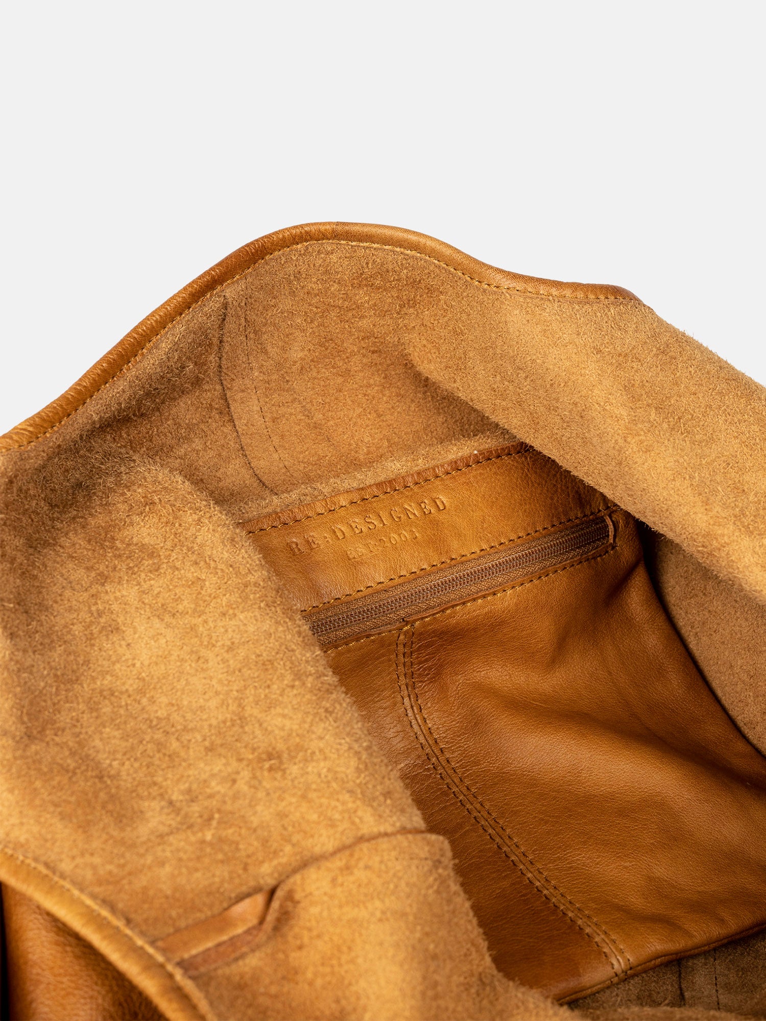 RE:DESIGNED Lyra Urban Shopper Burned Tan Leder