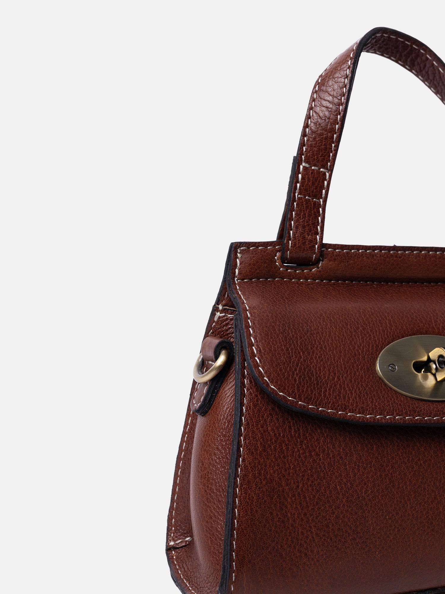 RE:DESIGNED Saya Small 6654 Umhängetasche Cognac