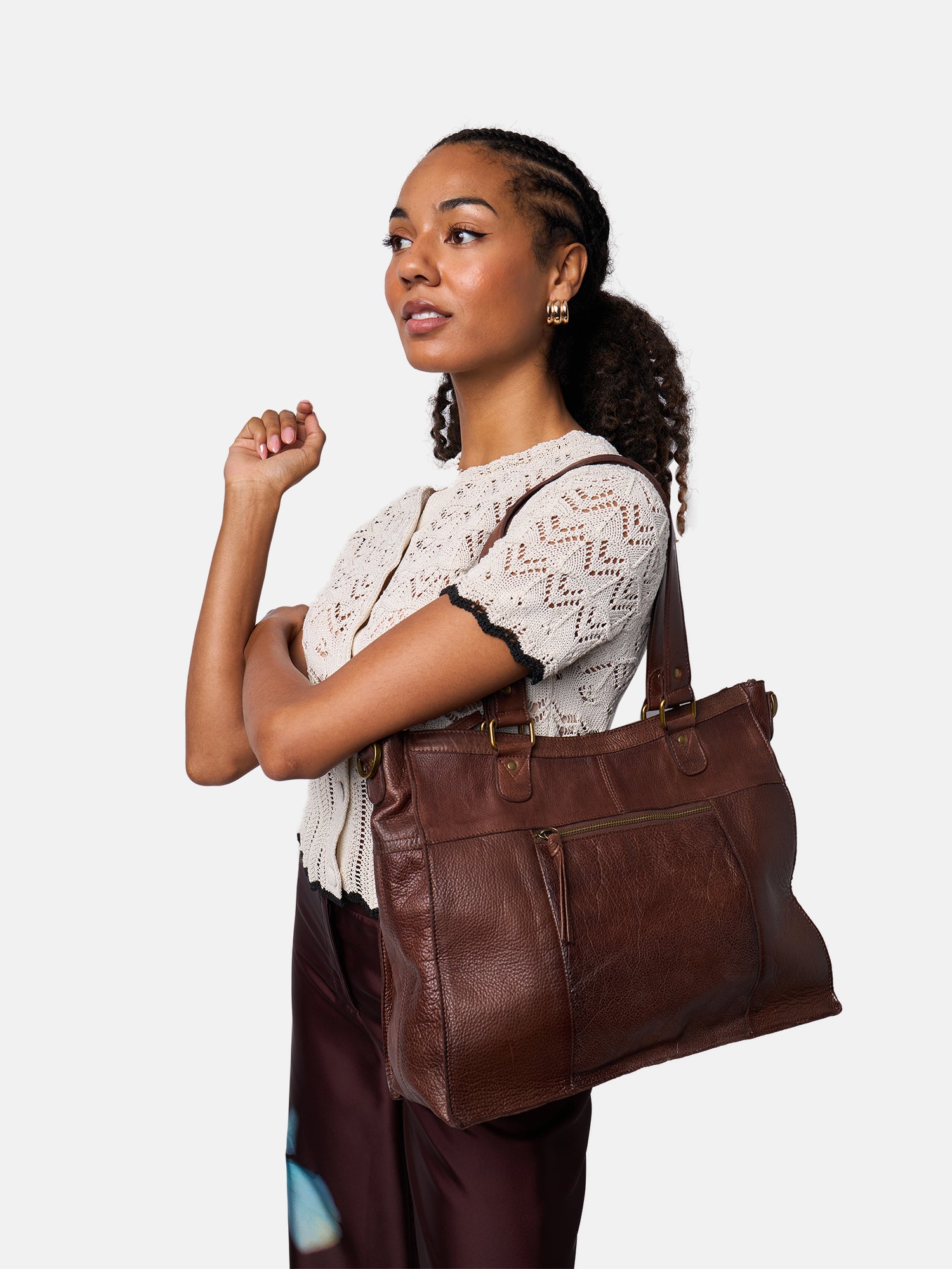 RE:DESIGNED Molly Urban 4961 Schultertasche Woodsmoke