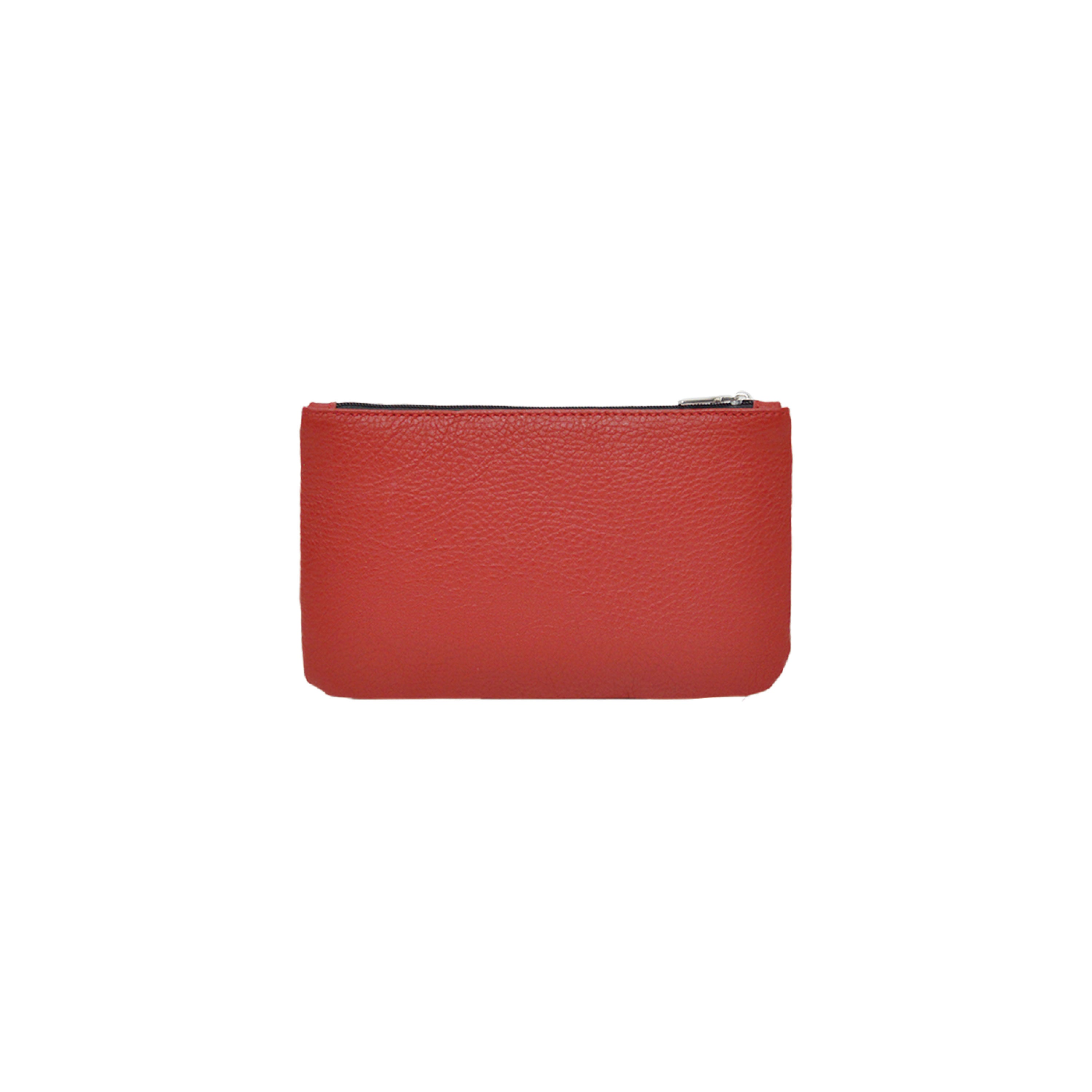 Lamarthe Prestige Clutch Rot Rindsleder