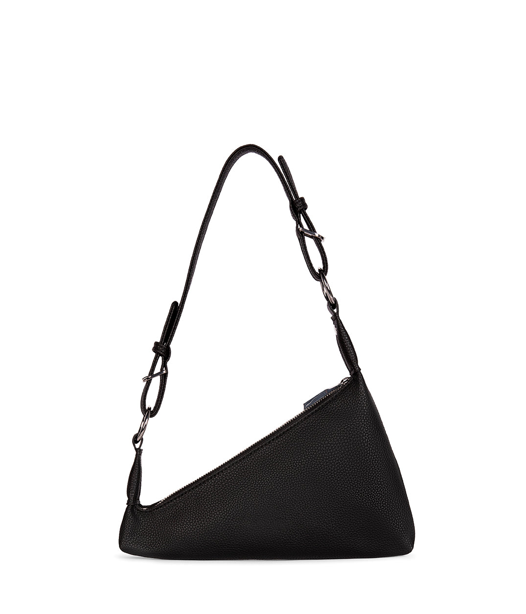 Matt & Nat Matina Grain Schultertasche Schwarz vegan