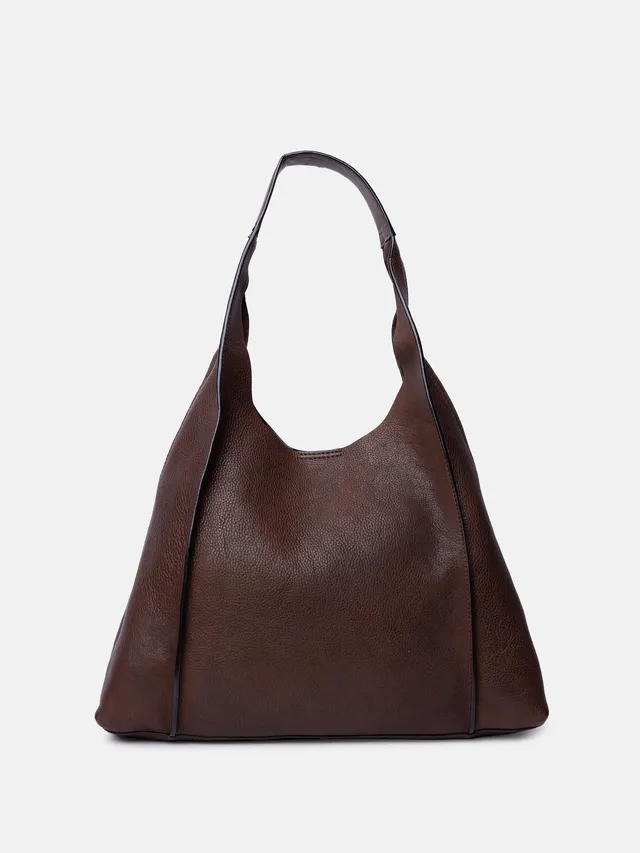 RE:DESIGNED Siv Small Schultertasche Braun Rindsleder