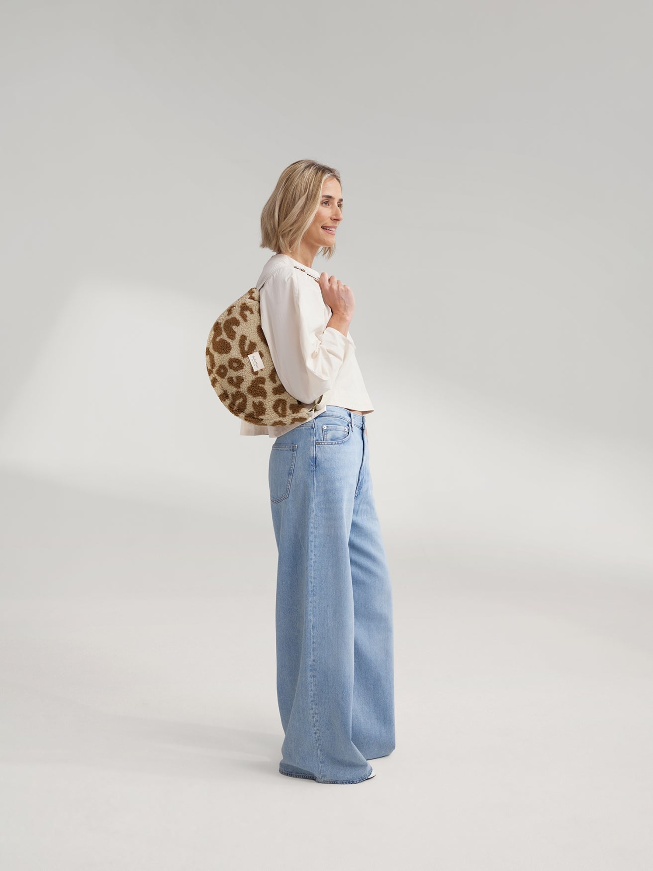 Studio Noos Teddy Adult Fanny Pack Leopard Bauchtasche
