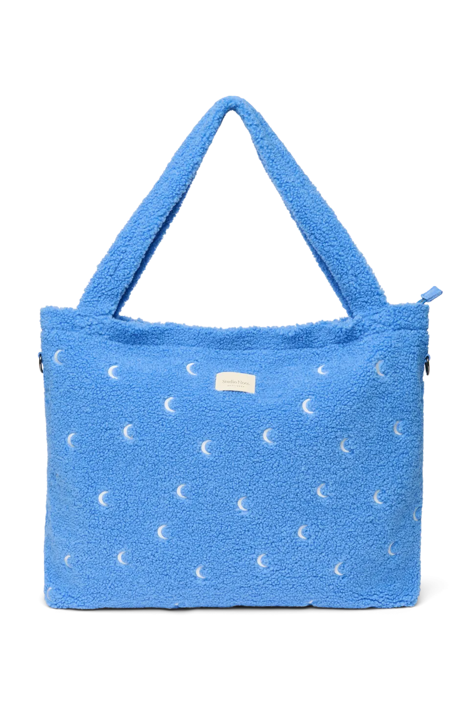Studio Noos Teddy Wickeltasche Hellblau Moon wasserabweisend